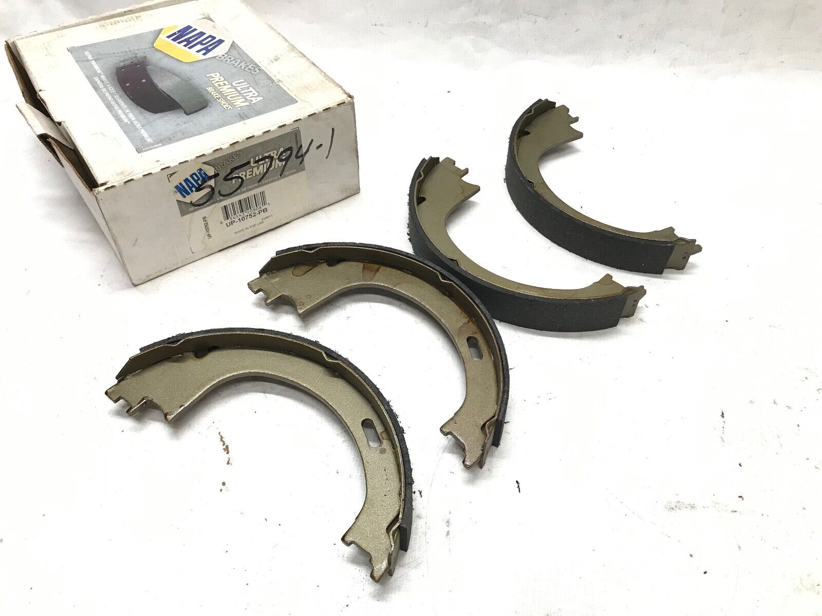 Napa UP-10752-PB Parking brake shoes for various 97-08 Ford F150 Trucks - HotCarParts