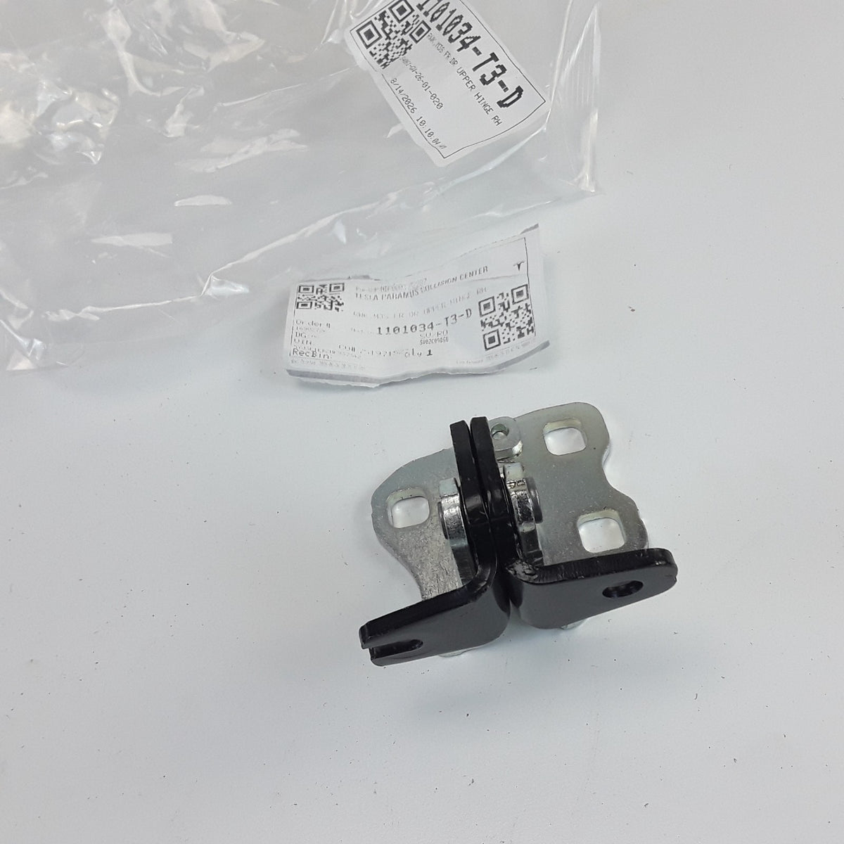 Model 3 Right Front Upper Door Hinge 1101034-T3-D Genuine OEM