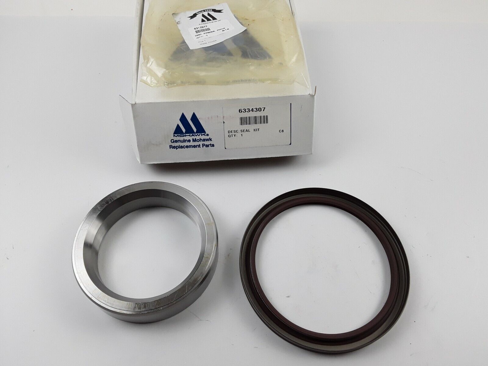 for Man, NEOPLAN Rear Wheel Seal Kit Pressure Ring 81.35710-6015, 6334307 11 ton - HotCarParts