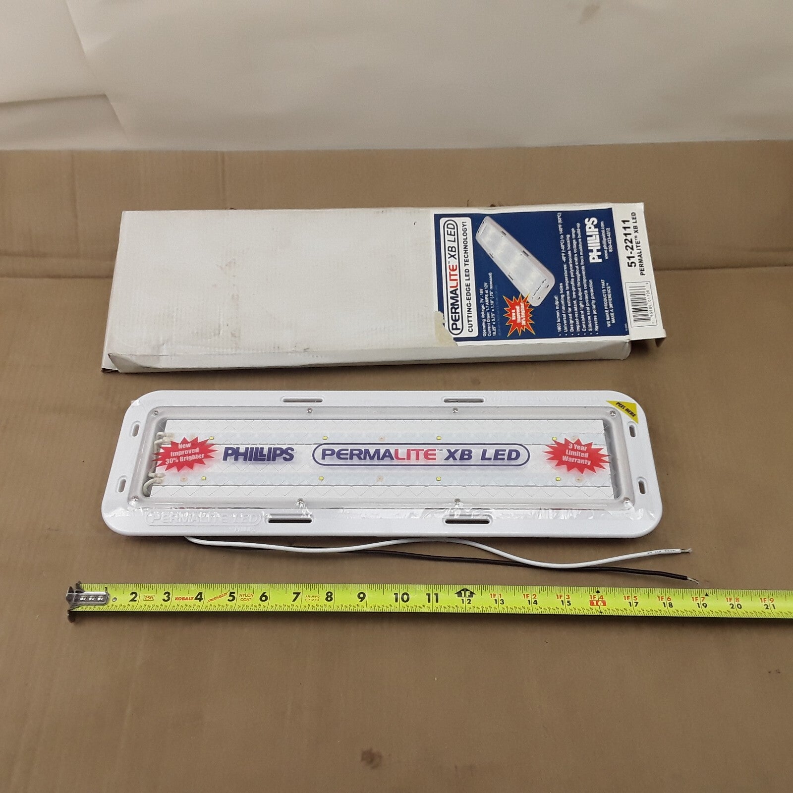NEW Phillips 51-22111 Permalite  XB LED Cutting Edge Technology 7V-16V DC