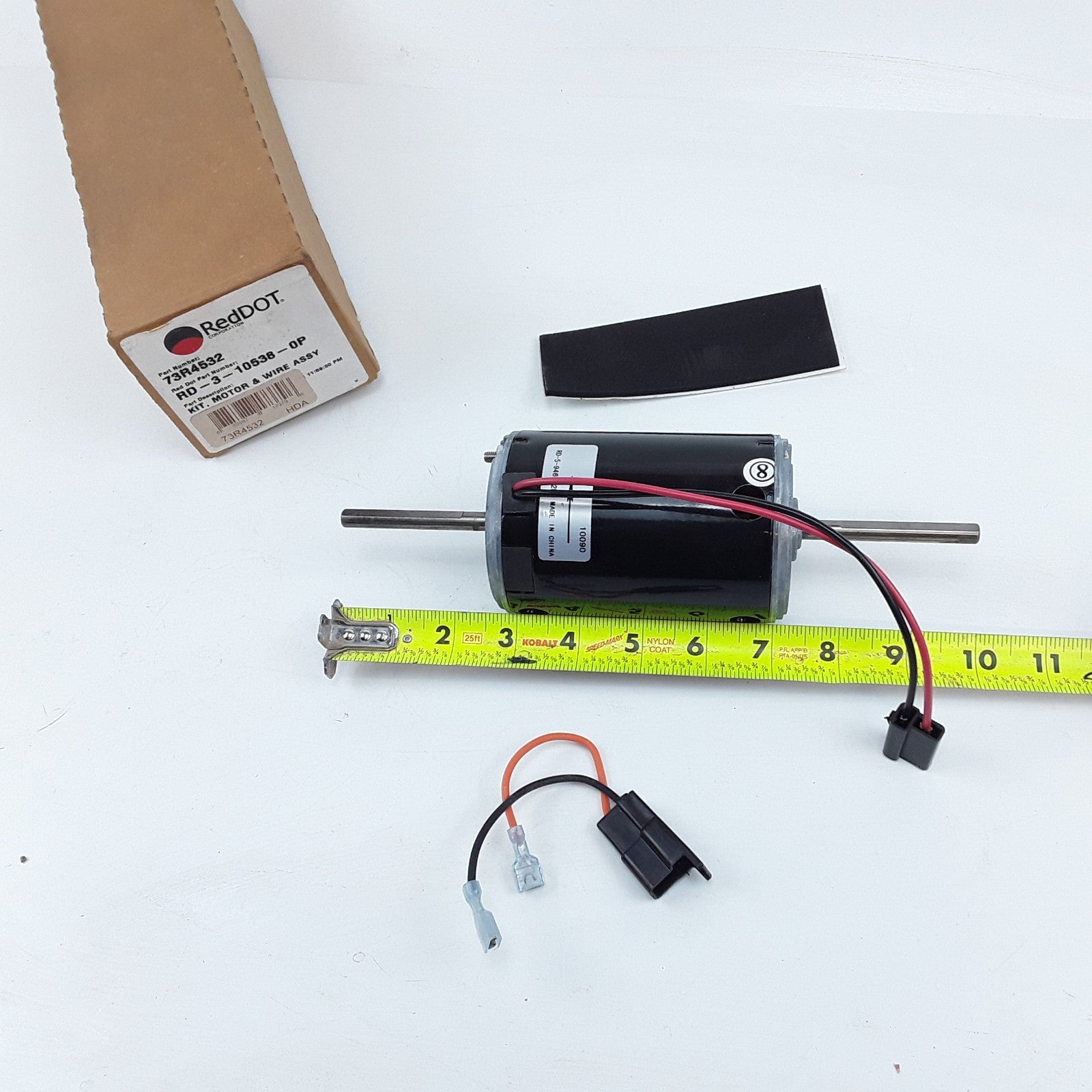 Single Shaft Vented Blower Motor Fits GMC Peterbilt Volvo Kenworth (1982-2014)
