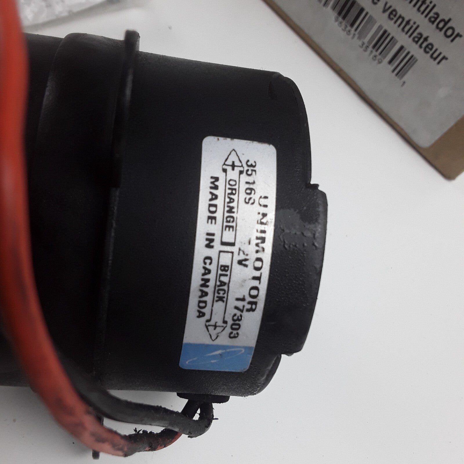 Four Seasons 35169 Condenser Fan Motor For Mazda 626 Miata (1999 2000 2001-2005)