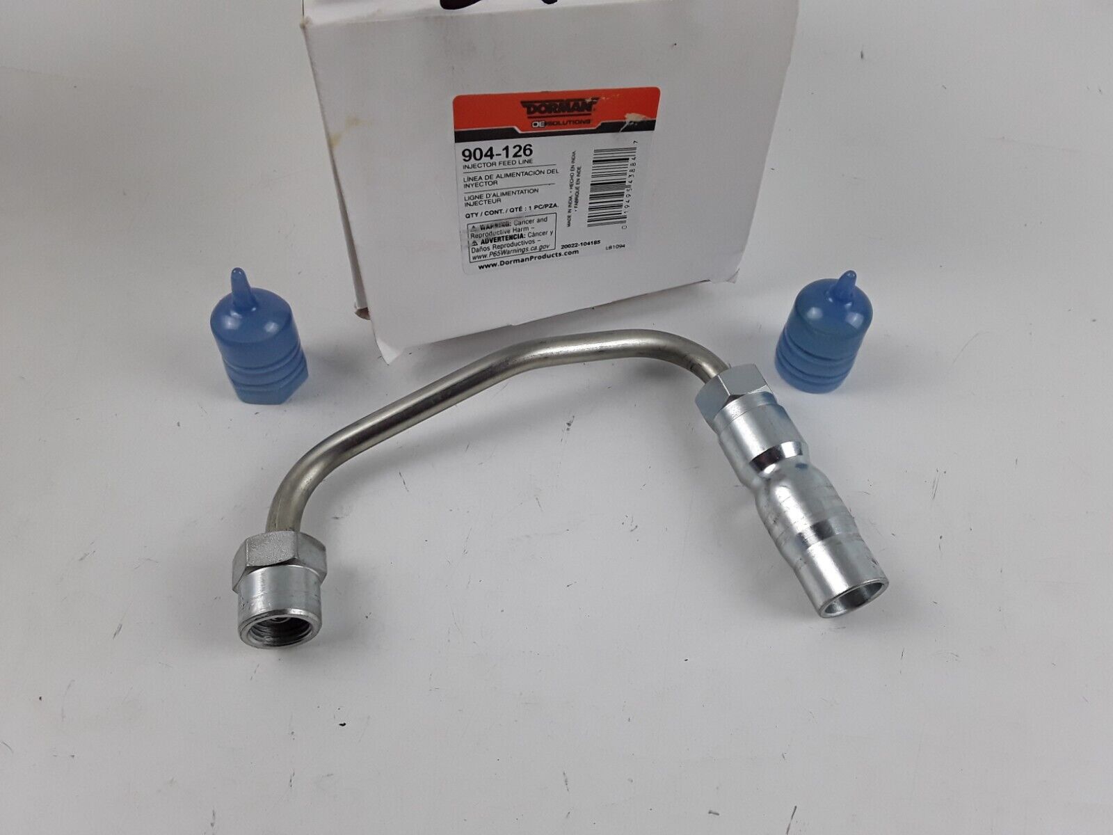 Fuel Injector Line Feed Pipe For Chevrolet ,GMC 2001-2004 6.6L Cylinders 2 and 7 - HotCarParts