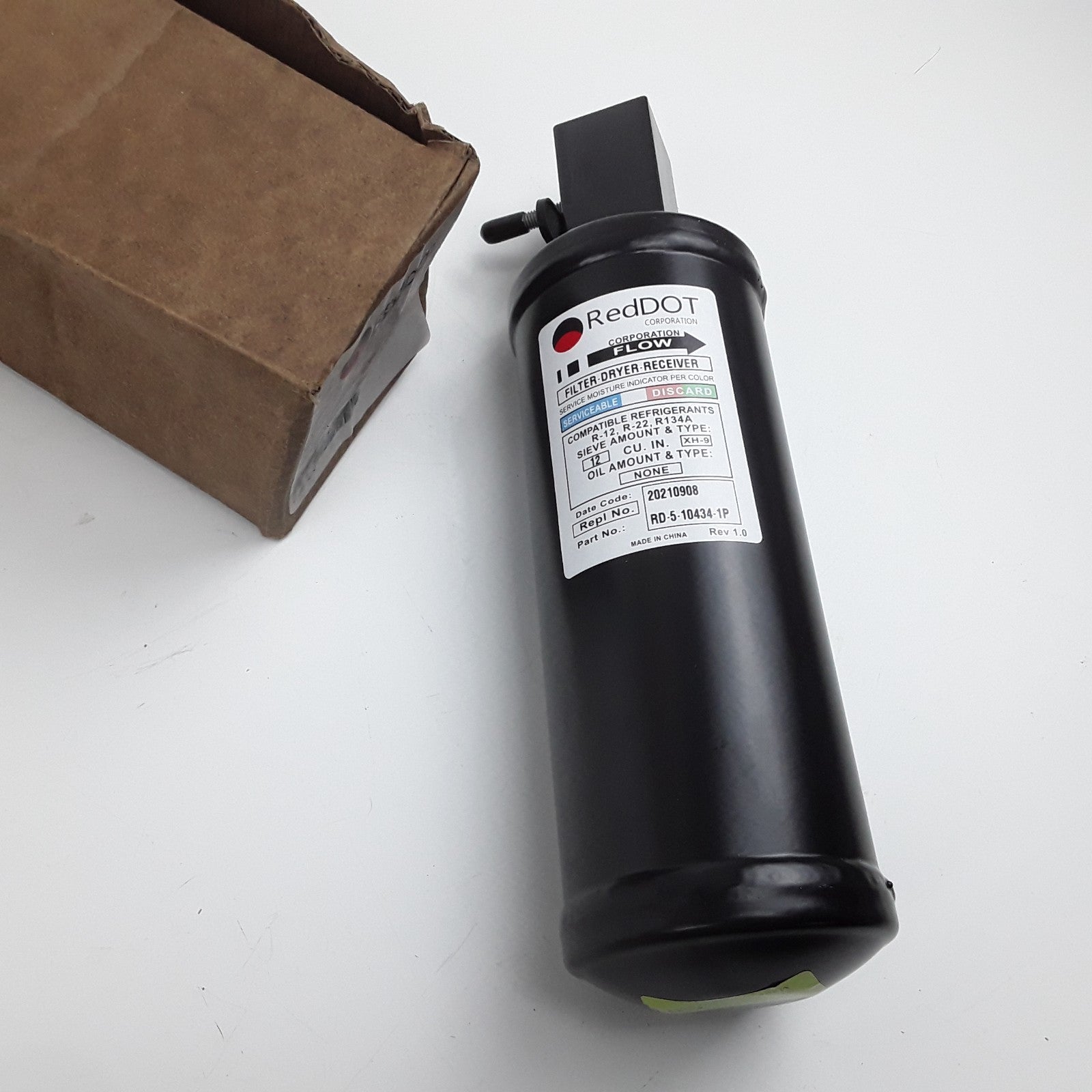 Steel Filter Drier Fits Peterbilt 587 387 Kenworth KW55 KW45 T370 K300 1996-2012