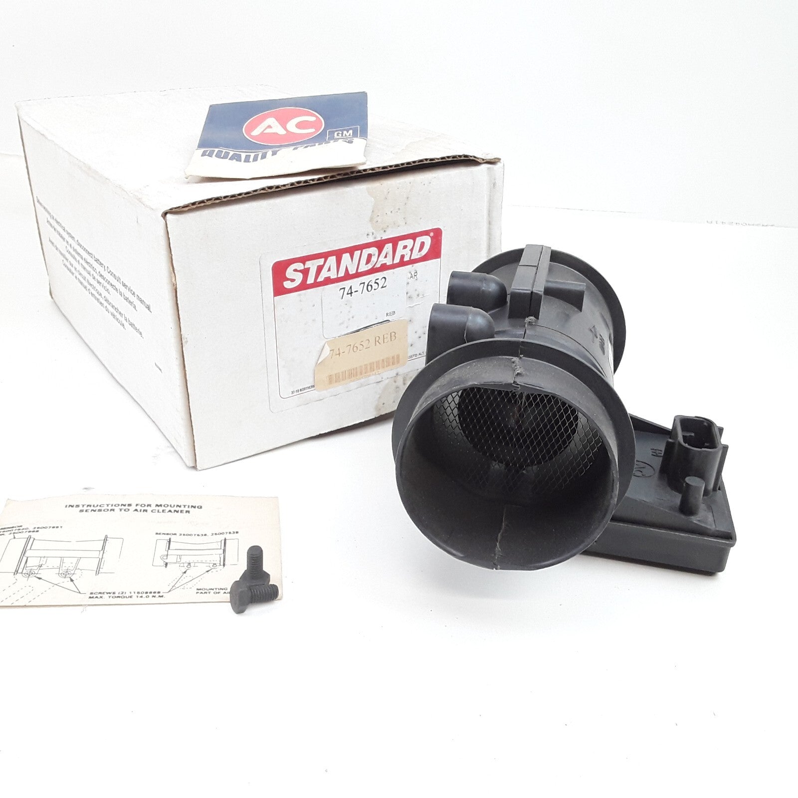 Mass Air Flow Sensor For Buick Electra Century Oldsmobile 98 Cutlass Ciera 84-85