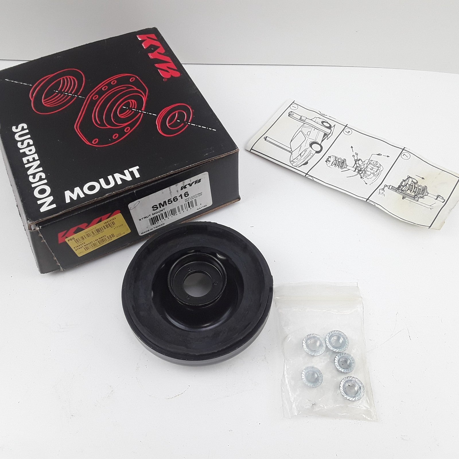 KYB SM5616 Front Suspension Strut Mount Fits Honda Accord Acura TSX (2003-2008)