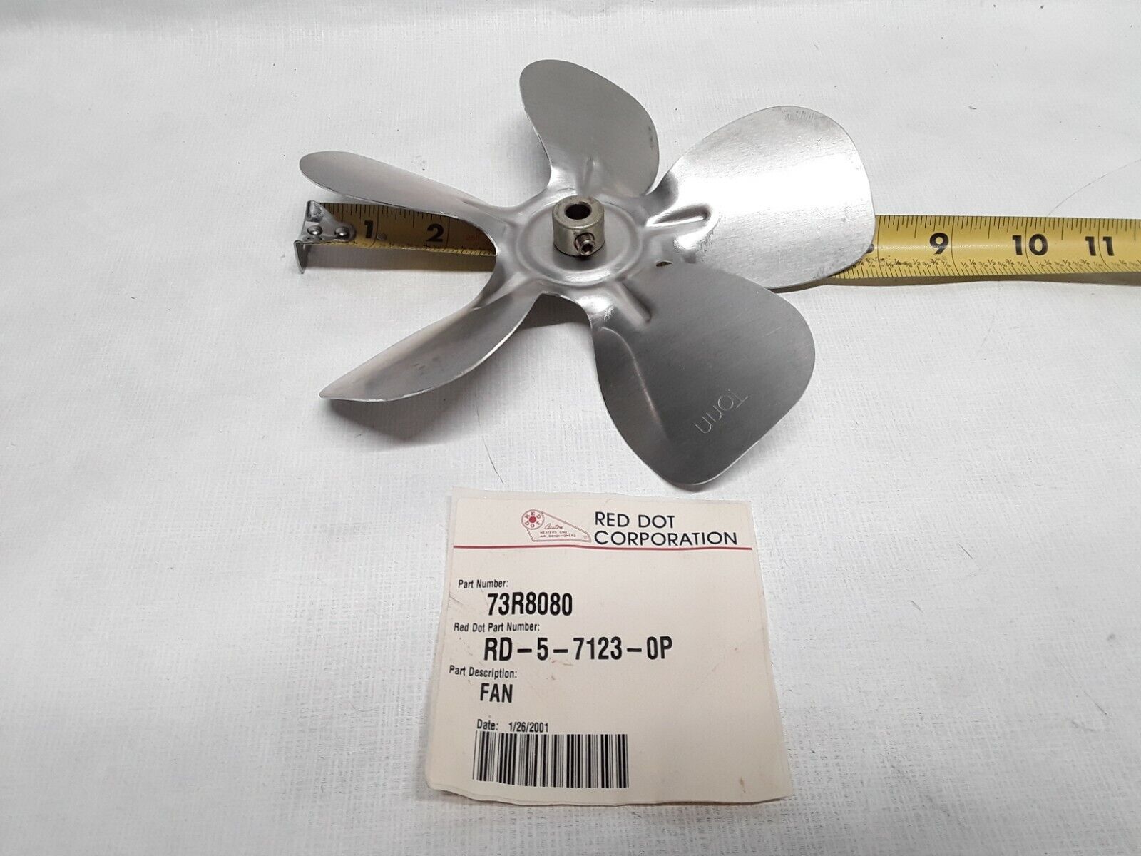 Fan Blade 8'' 73R8080,KYSOR 1275002,1275007 AIRSOURCE 3382 ALLIANCE N83-309151 - HotCarParts