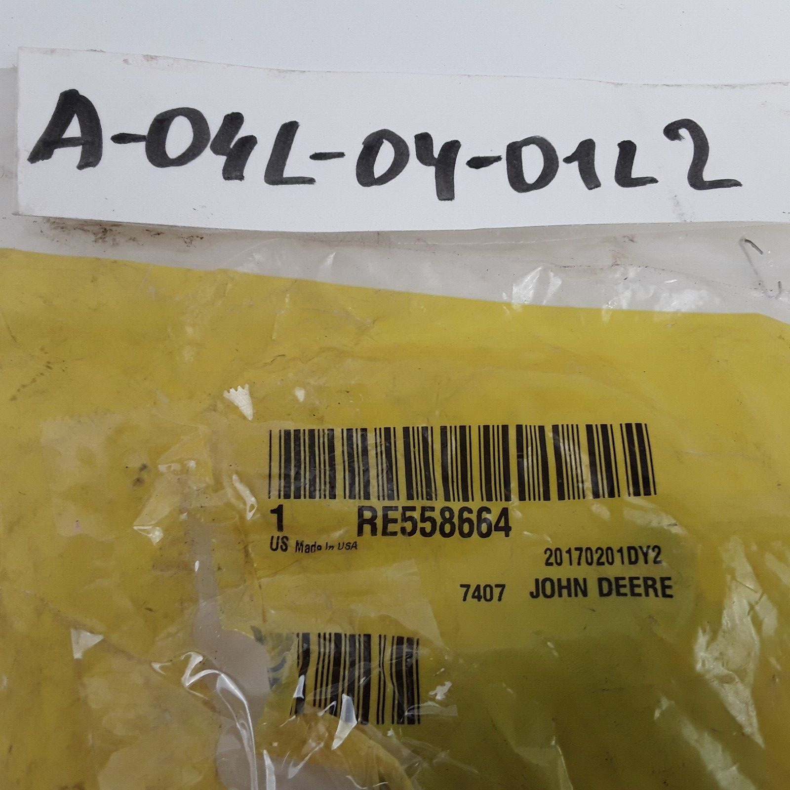 Genuine OEM John Deere RE558664 Fuel Rail Tube Compatible with Various Models