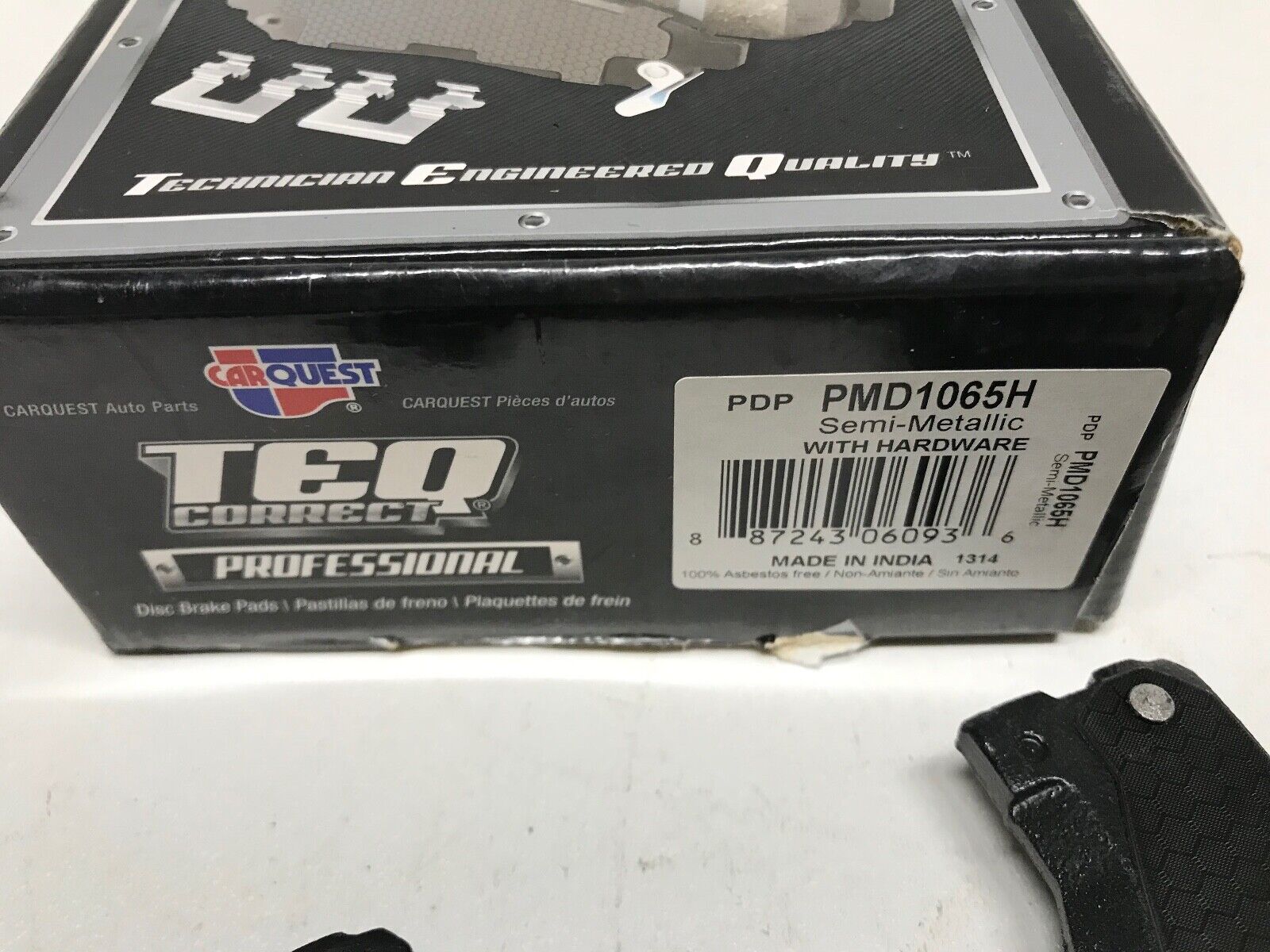 Disc Brake Pad Set Front CARQUEST PMD1065H for Jaguar S-Type, XJ8 FAST SHIPPING - HotCarParts