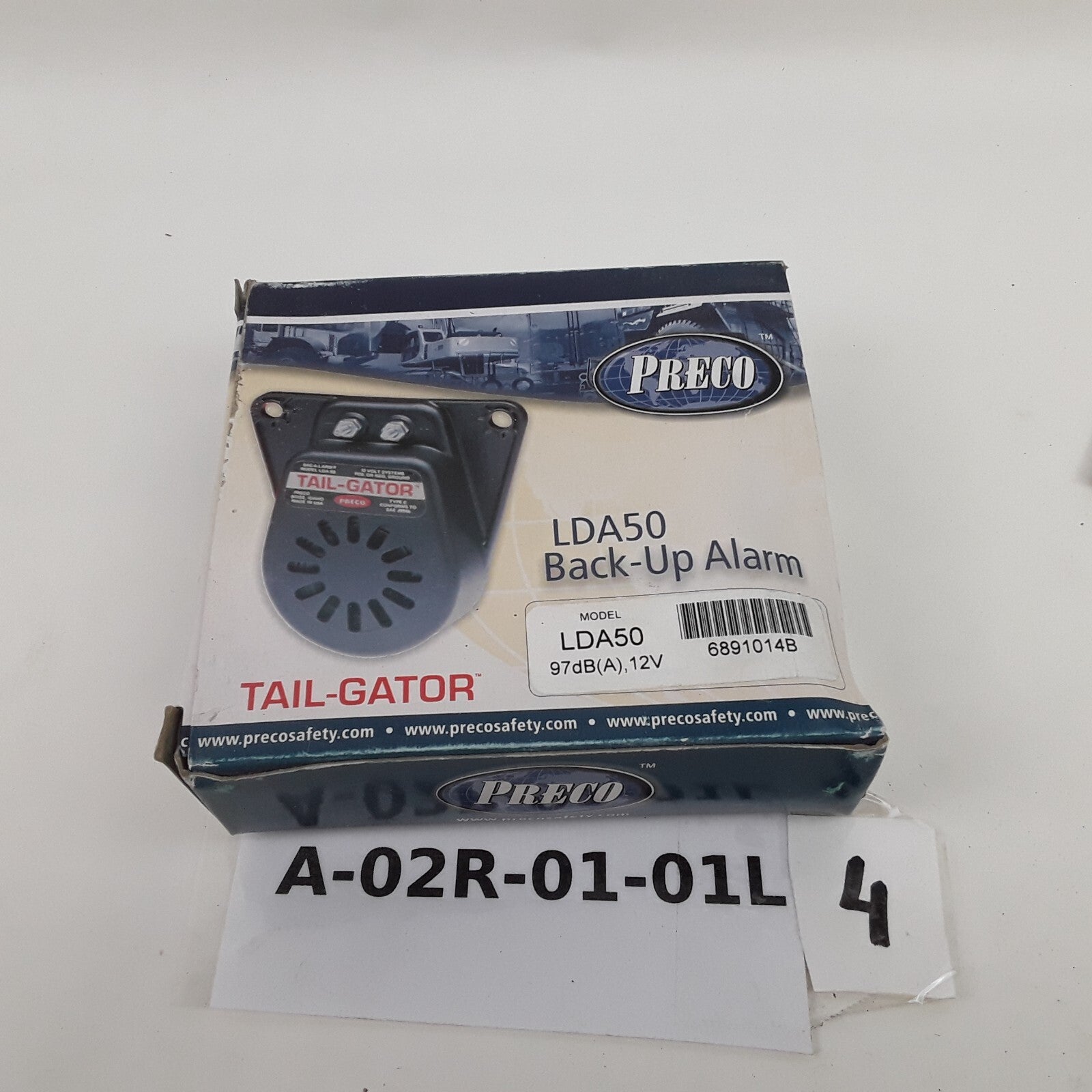 Preco Safety LDA50 Car Truck Tail-Gator Back-Up Alarm 97 DB & 12 Volt VDC