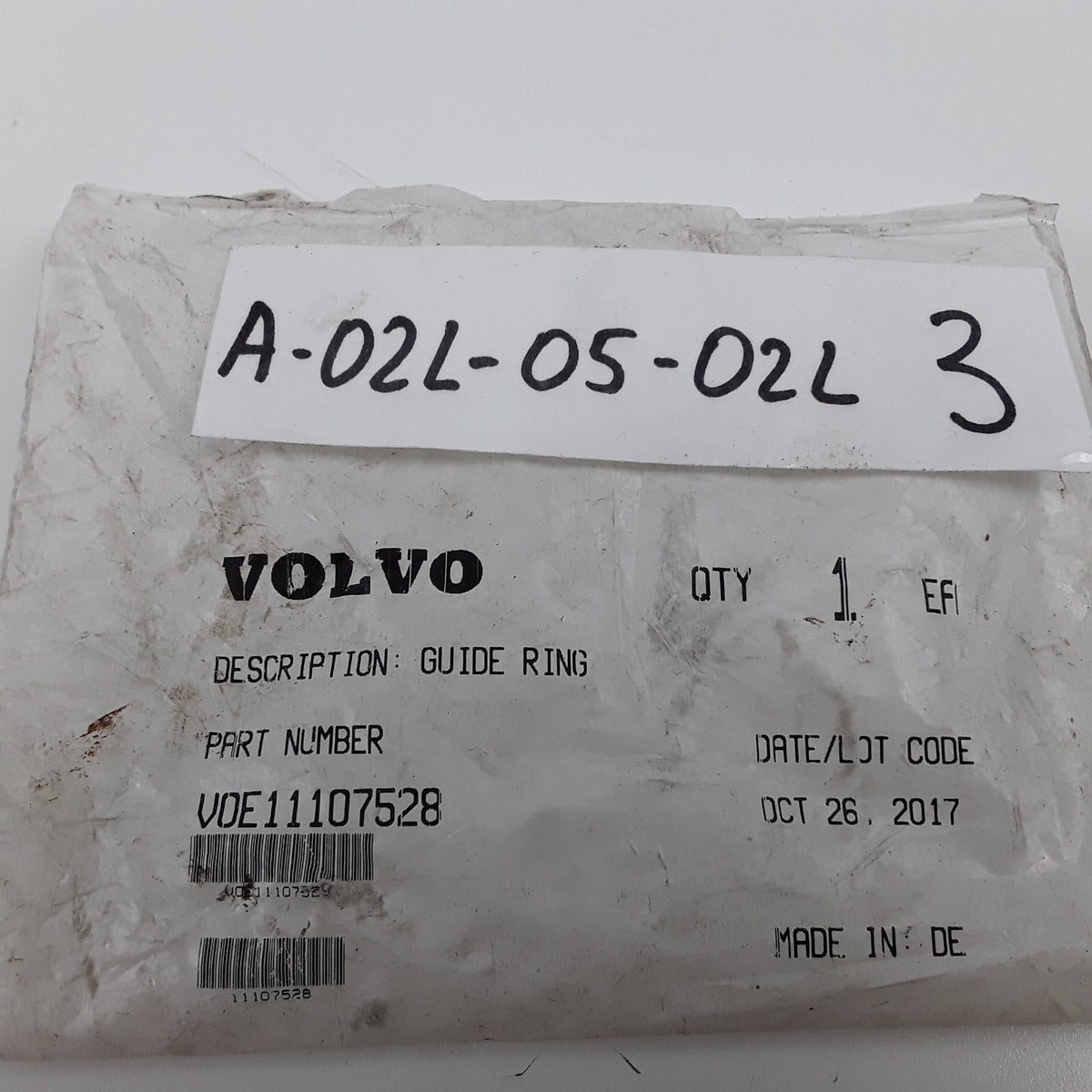Guide Ring Fits Volvo L70G, L70H, L350F, L60E, L60F, L60G, L60H, L70E, L70F