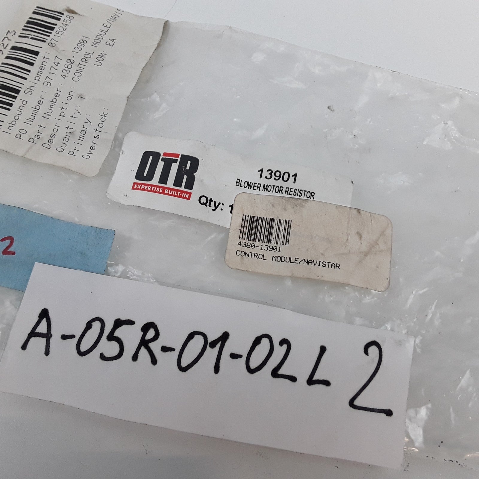 Blower Motor Resistor Fits International 7500 LoneStar ProStar 4400 (2012-2020)