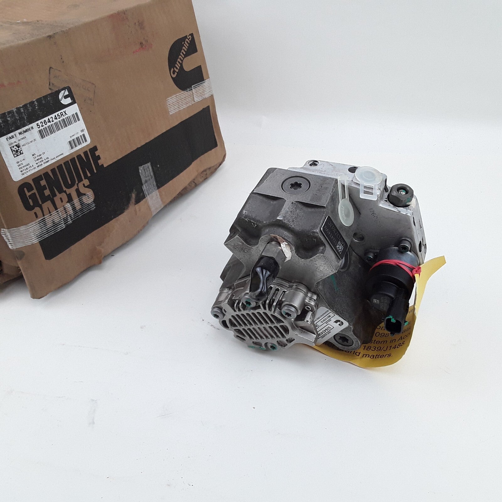 OEM Cummins 5264245RX High Pressure Fuel Pump For EPA02 4.5 liter ISB/QSB Engine