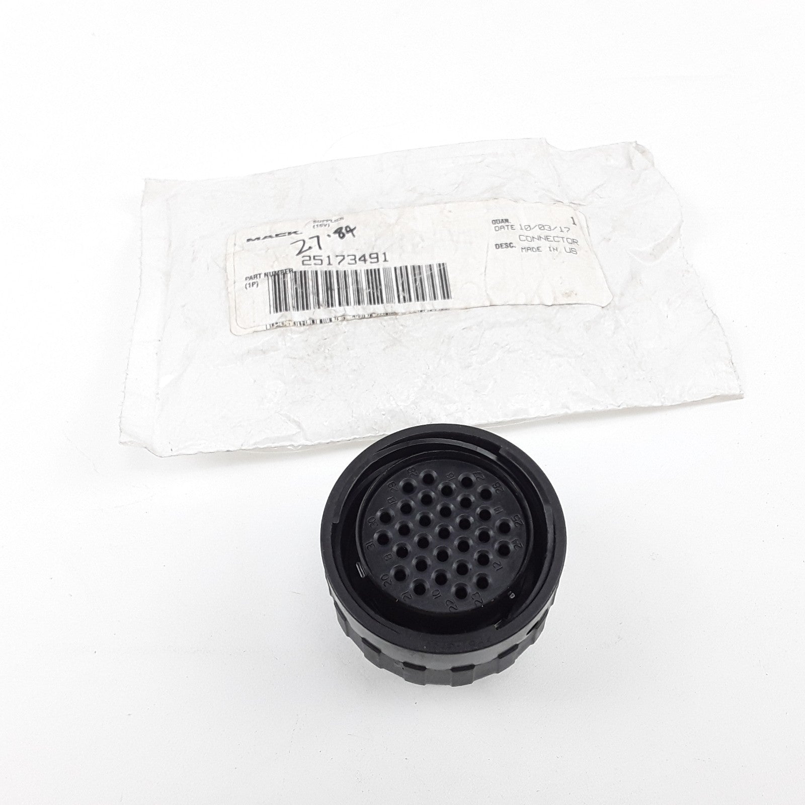 Mack 25173491 Electrical Connector Assembly For Mack Trucks