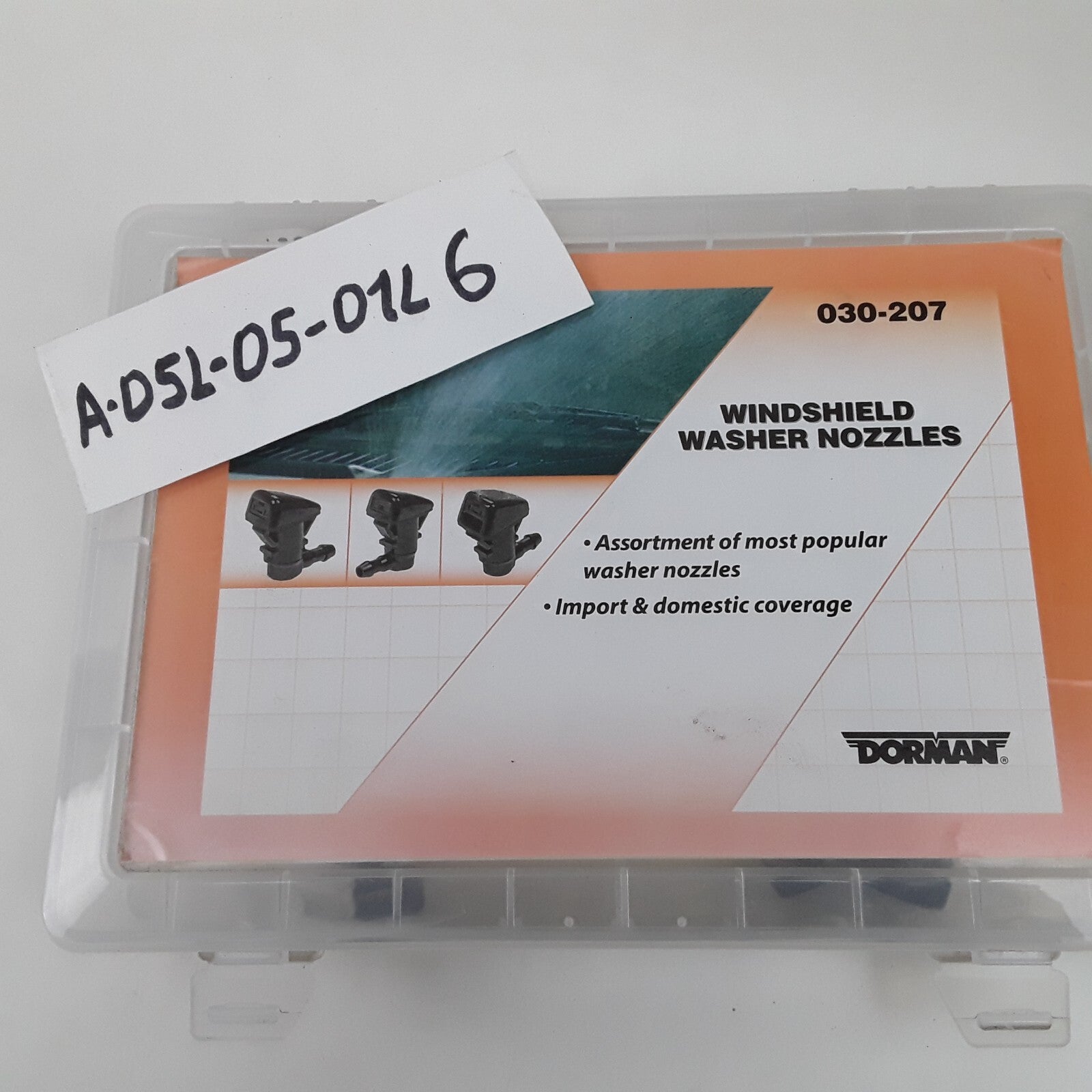 Dorman 030-207 Car Truck Universal Windshield Washer Nozzle Tech Tray Plastic