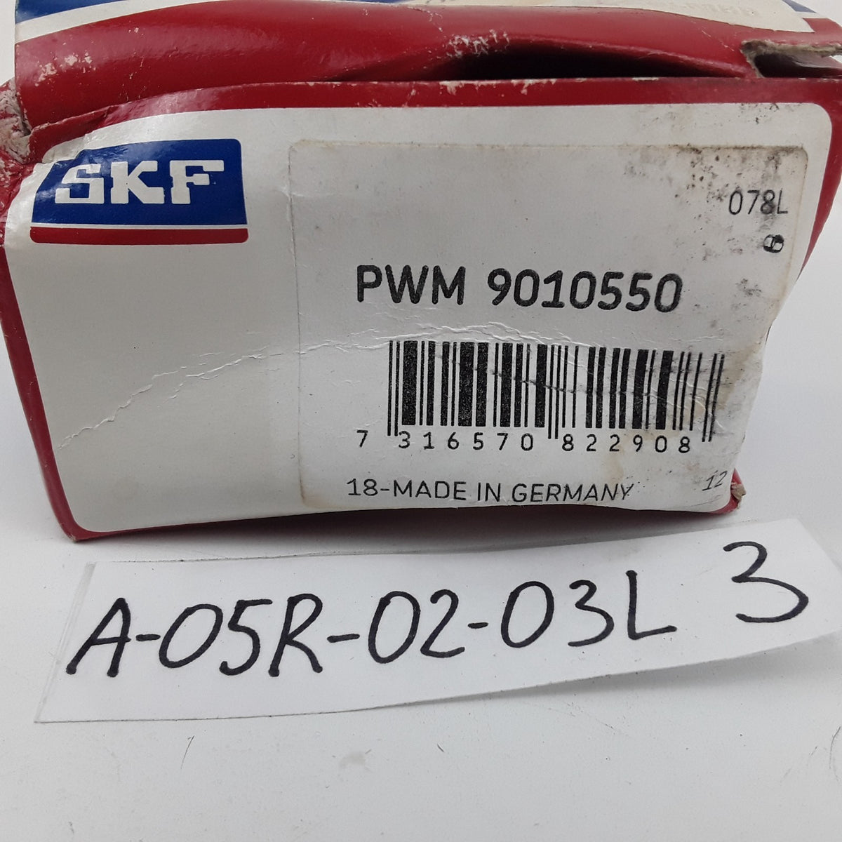 SKF PWM9010550 Filament Wound Straight Bushing For High-Load Applications