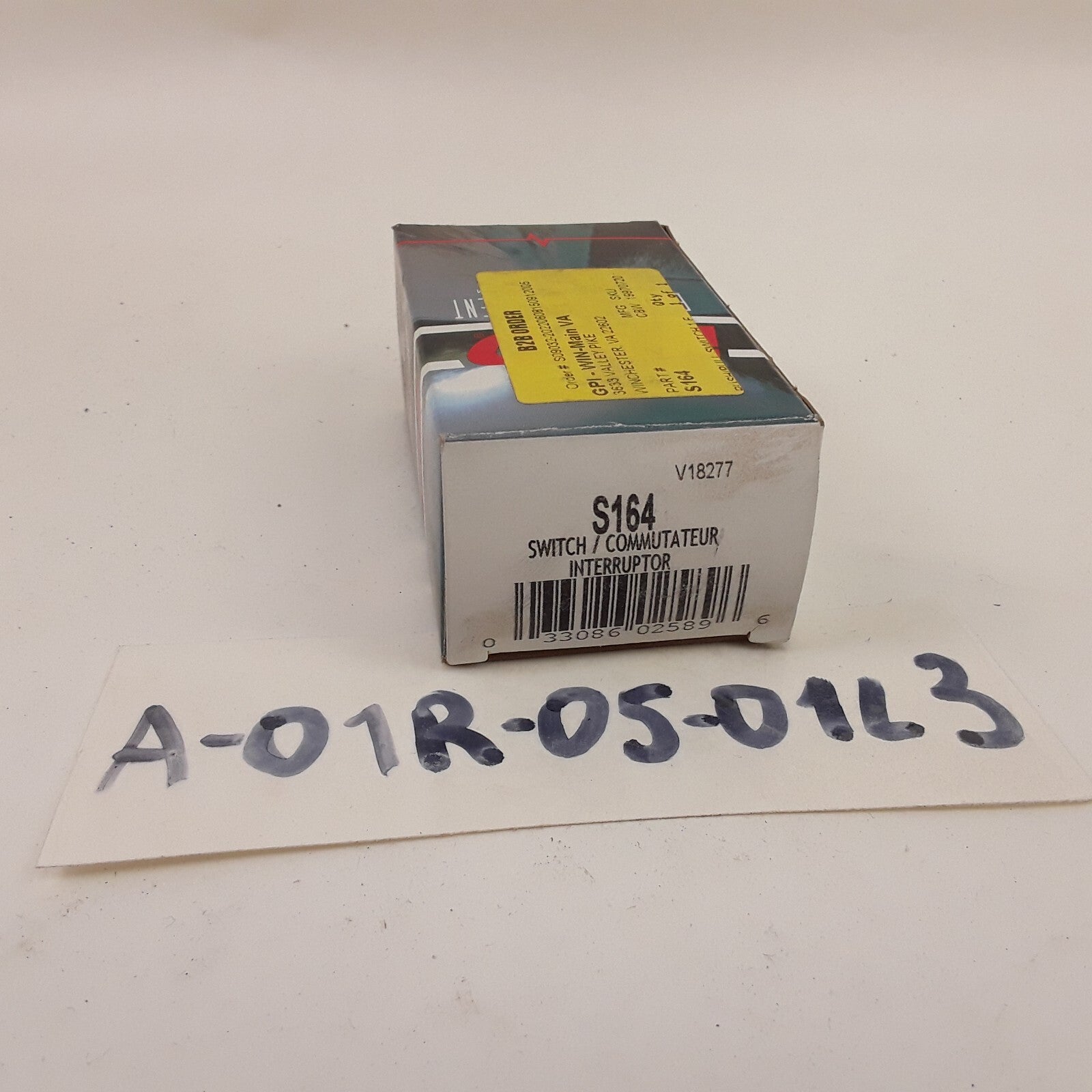 BWD S164 Car Truck Push-Pull Switch/Commutateur Interruptor 75 Amps 6-28 V.D.C