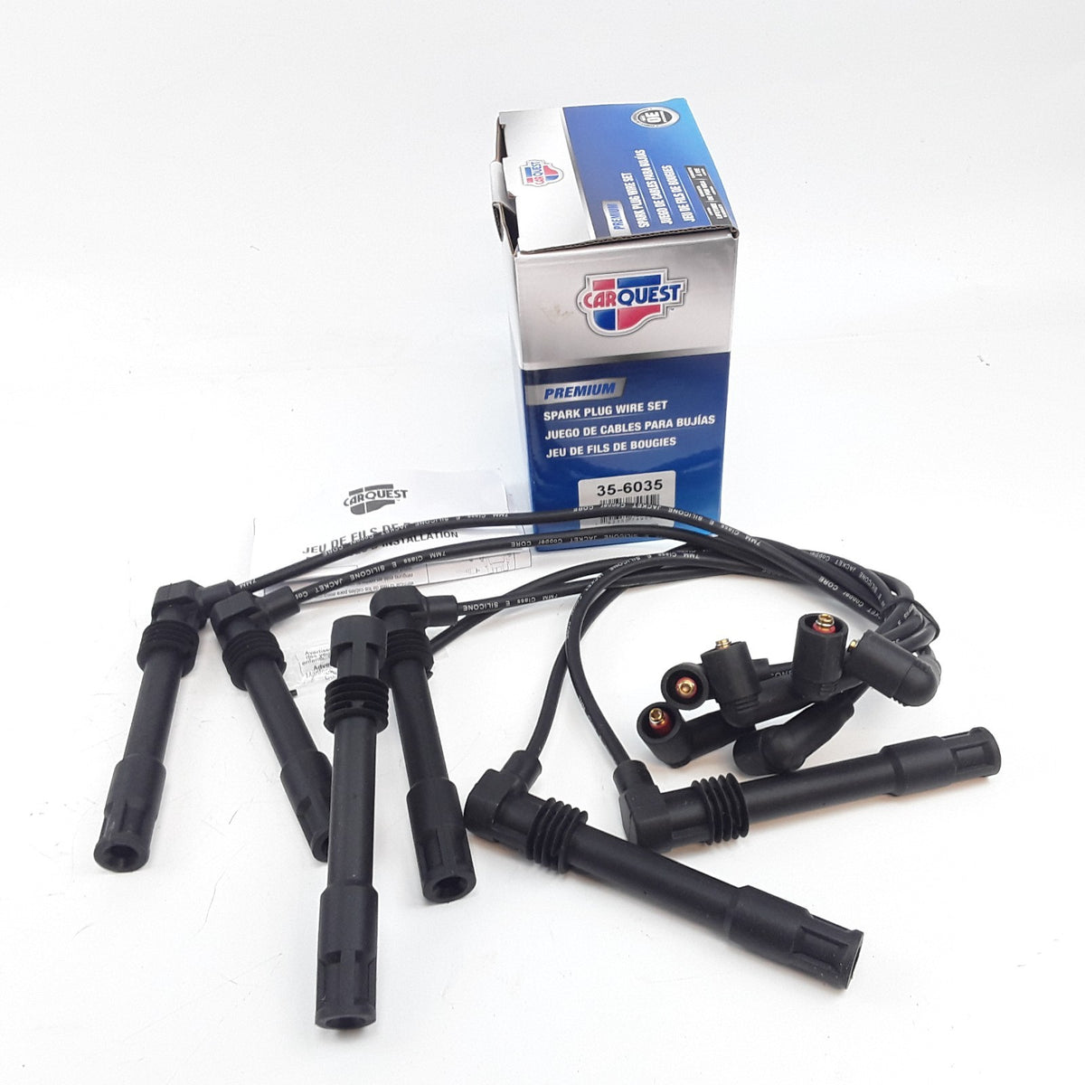 Spark Plug Wire Set Fits Volkswagen Passat Audi A6 A4 Quattro A4 A6 (1997-2005)