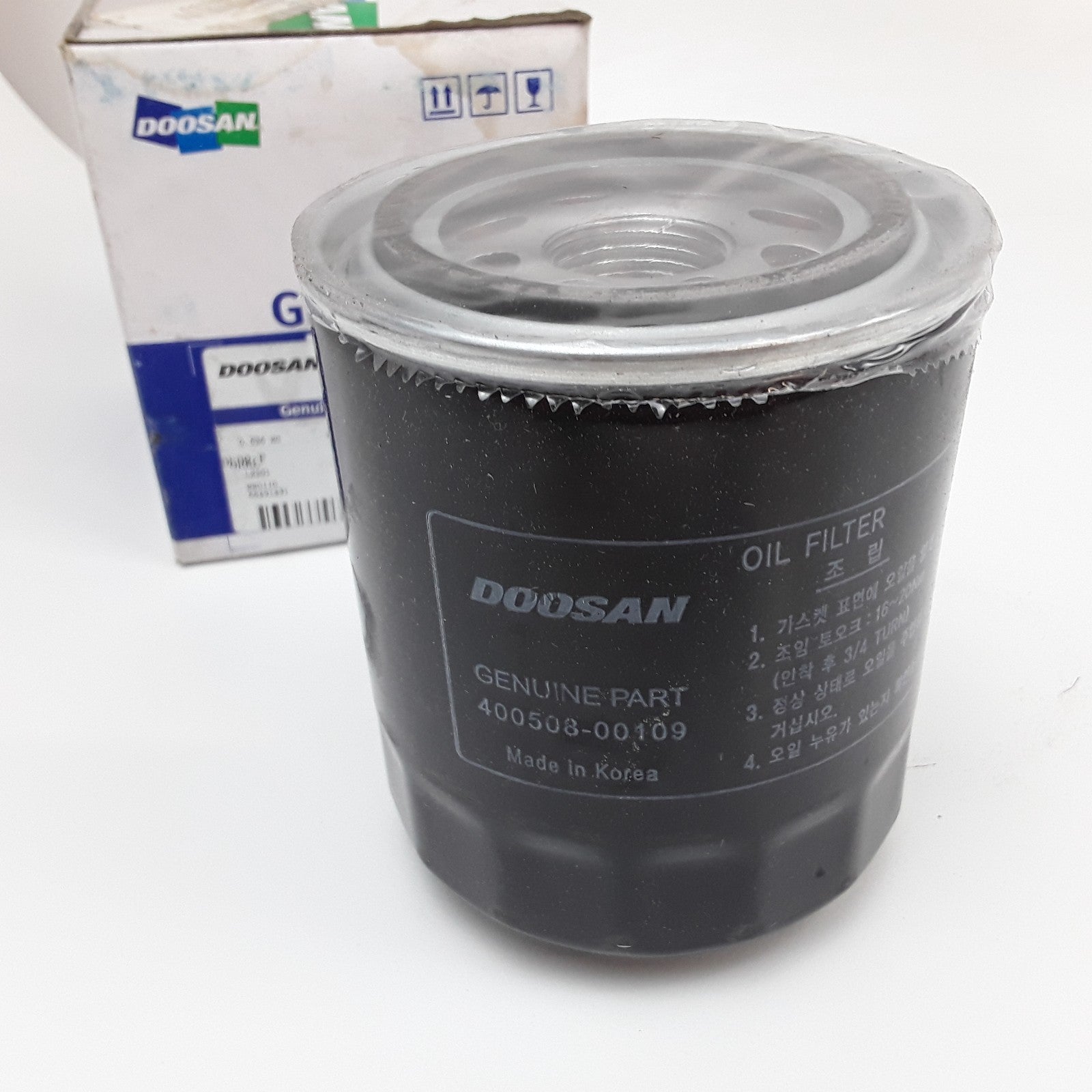 Doosan 400508-00109 Cartridge Oil Filter Assembly Heavy Duty High Performance