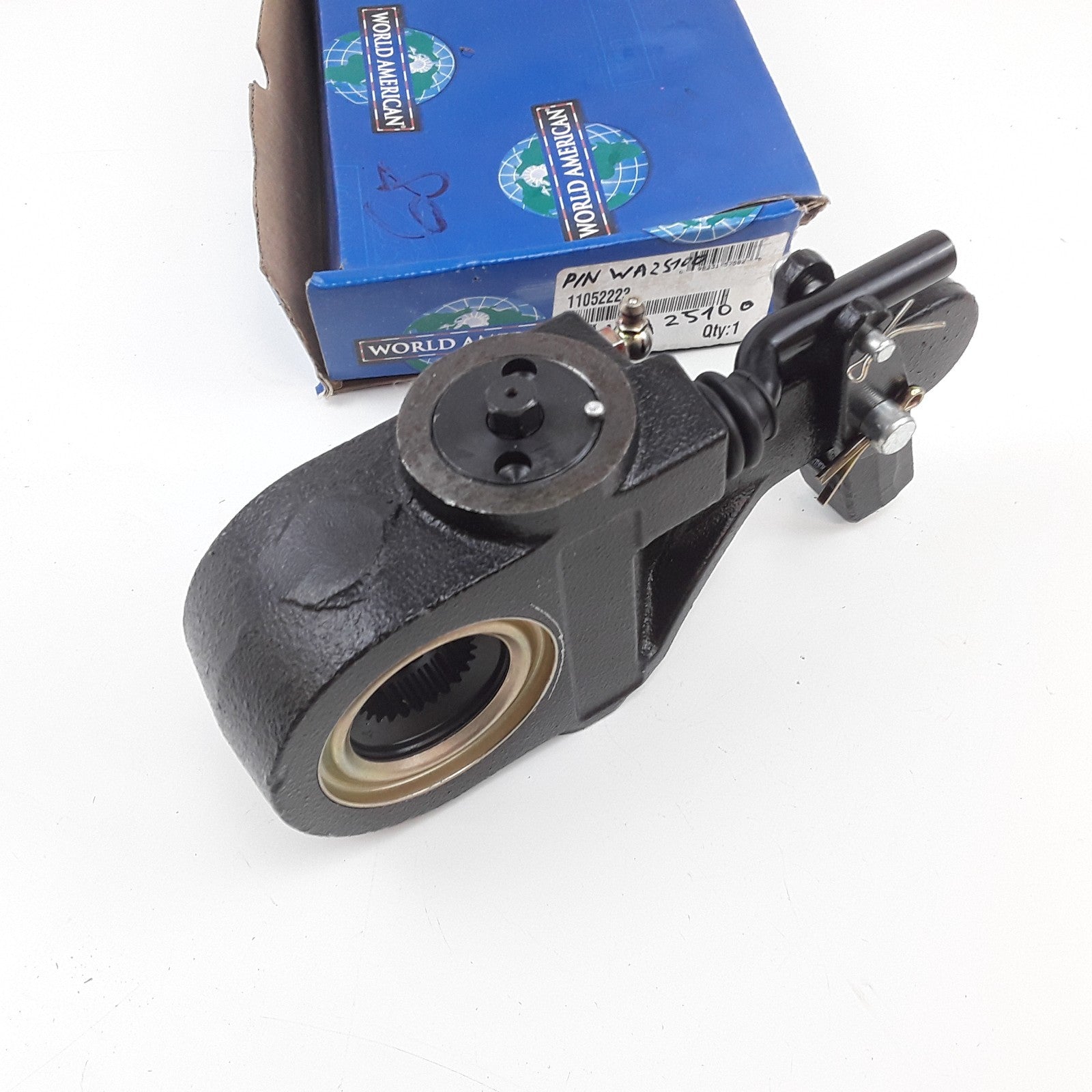 World American WA25100 Automatic Slack Adjuster 5.5" Arm A, 1-1/4"-10 Spline