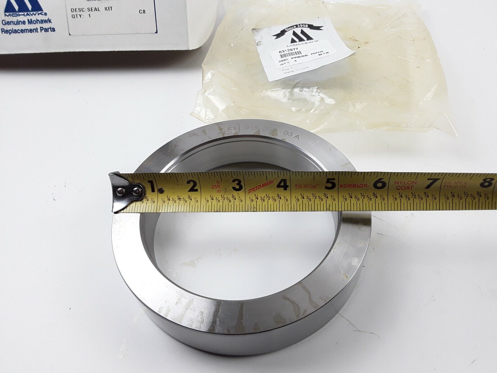 for Man, NEOPLAN Rear Wheel Seal Kit Pressure Ring 81.35710-6015, 6334307 11 ton - HotCarParts