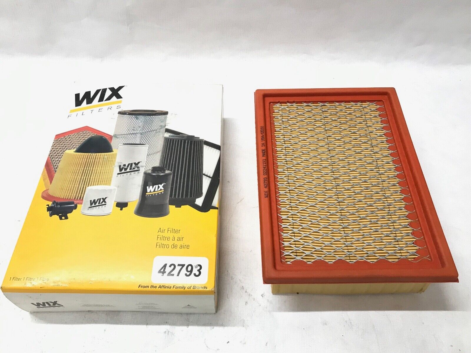 Air Filter Wix 42793 / PA4163 87793 143-3355 P606284 CA8997 AF1696 - HotCarParts