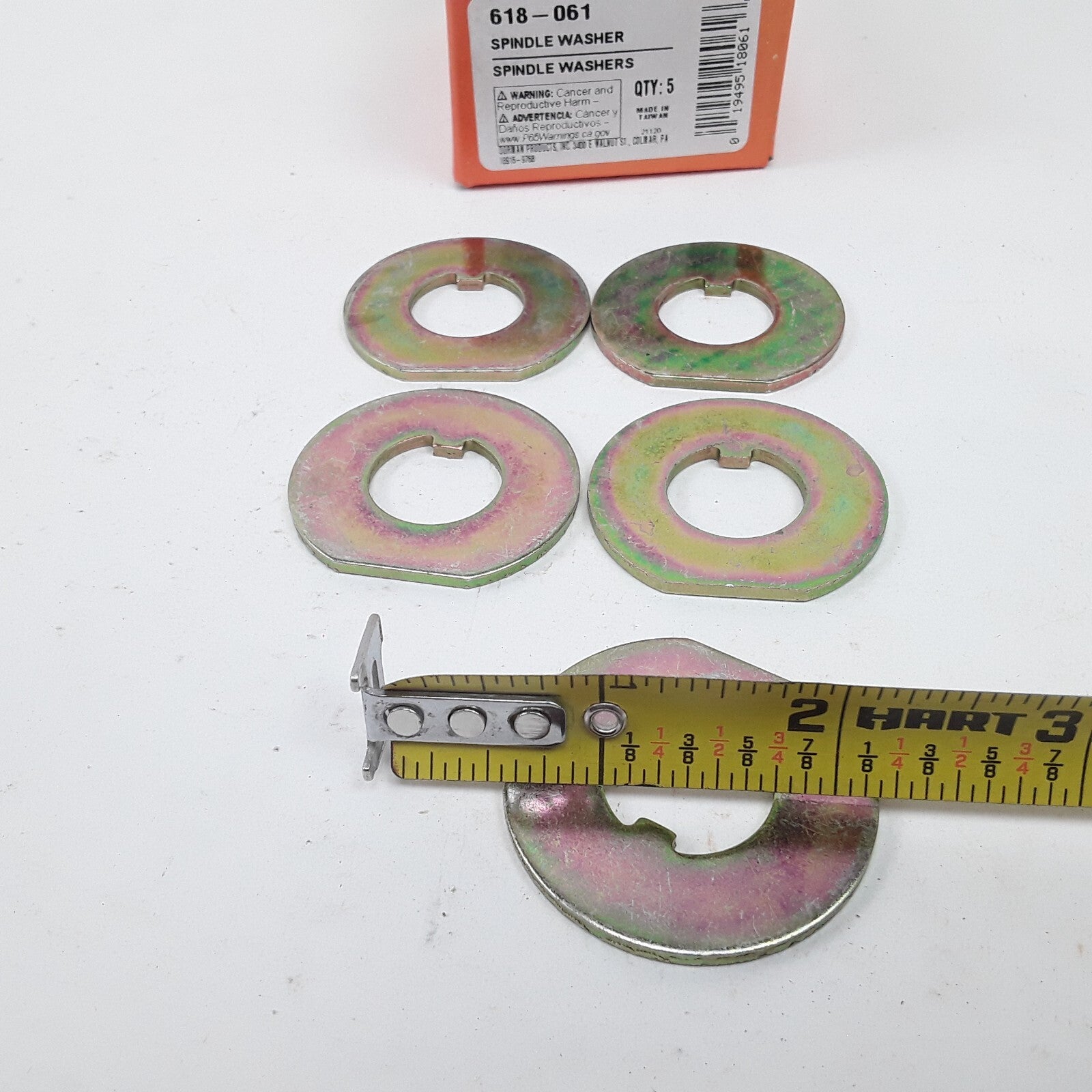 5 Spindle Nut Washer I.D. 19.1mm O.D. 41.6mm Thickness 2.6mm Fits Dodge Chrysler
