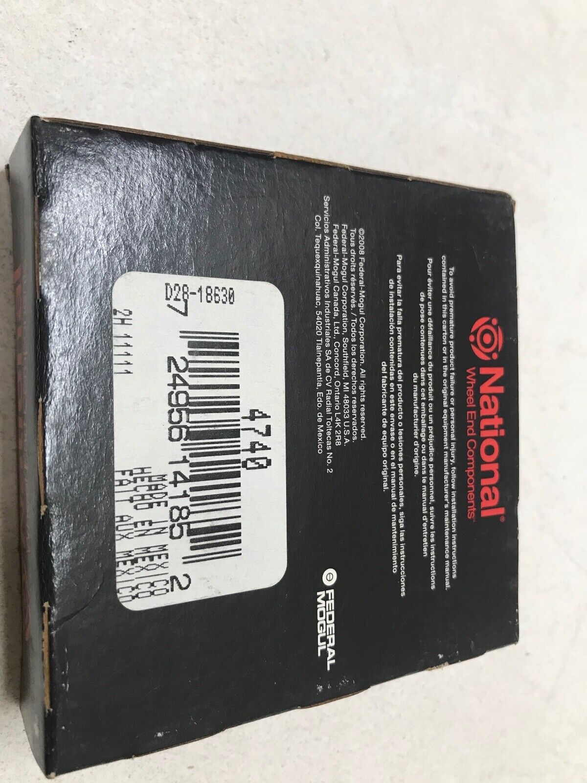 Wheel Seal GENUINE National 4740 FAST SHIPPING - HotCarParts