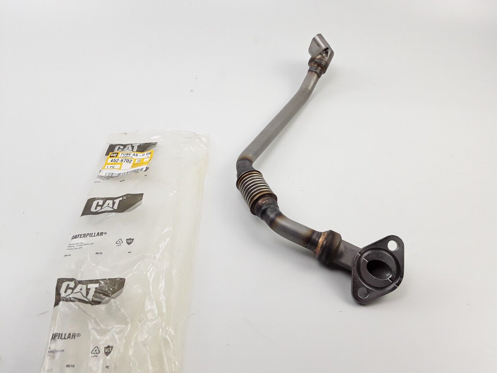 Drain Line Tube AS-0 DR Cat 452-6702 For Caterpillar XQ1140 C18 C18 GEN SE SR4B - HotCarParts