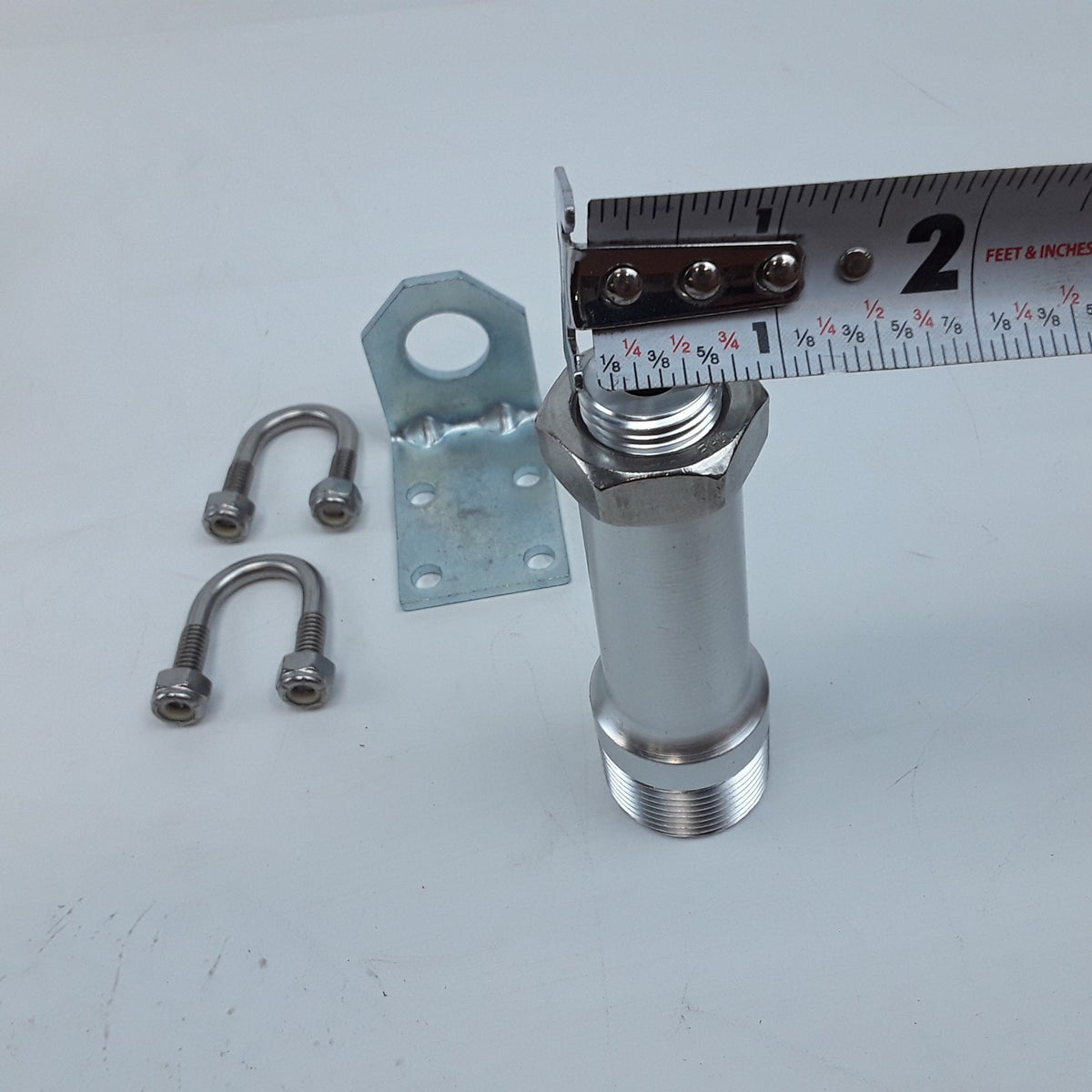 Strobe & Beacon Mounting Brackets For Mirror Bracketry, w/ 1in. Built-In Mount