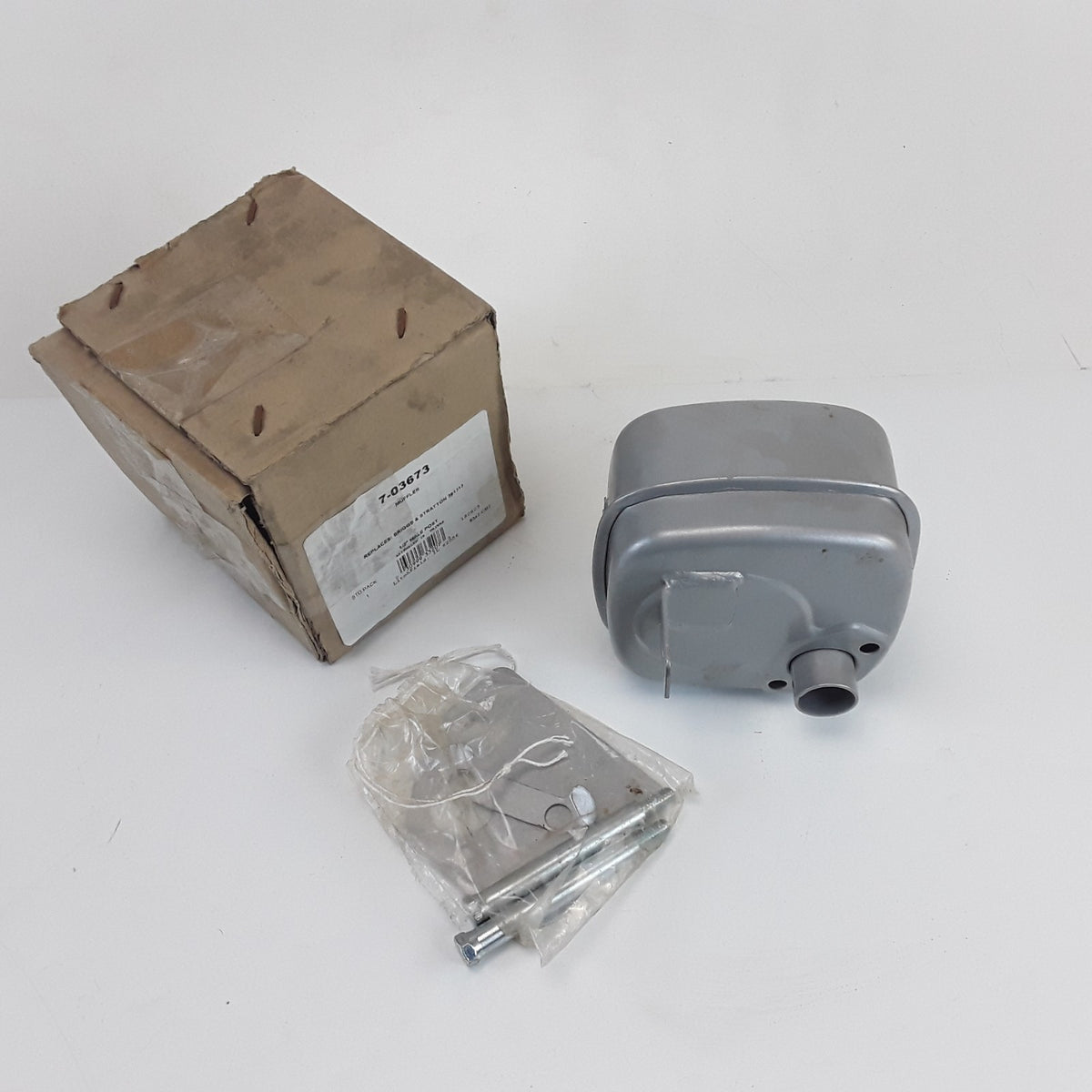 Prime Line 7-03673 Engine Exhaust G-Muffler 1/2 inch Male Post Replaces 391313