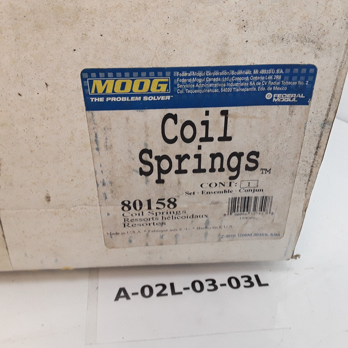 Coil Spring Set Fits Mercury Sable Ford Taurus 2000 2001 2002 2003 2004 2005 06
