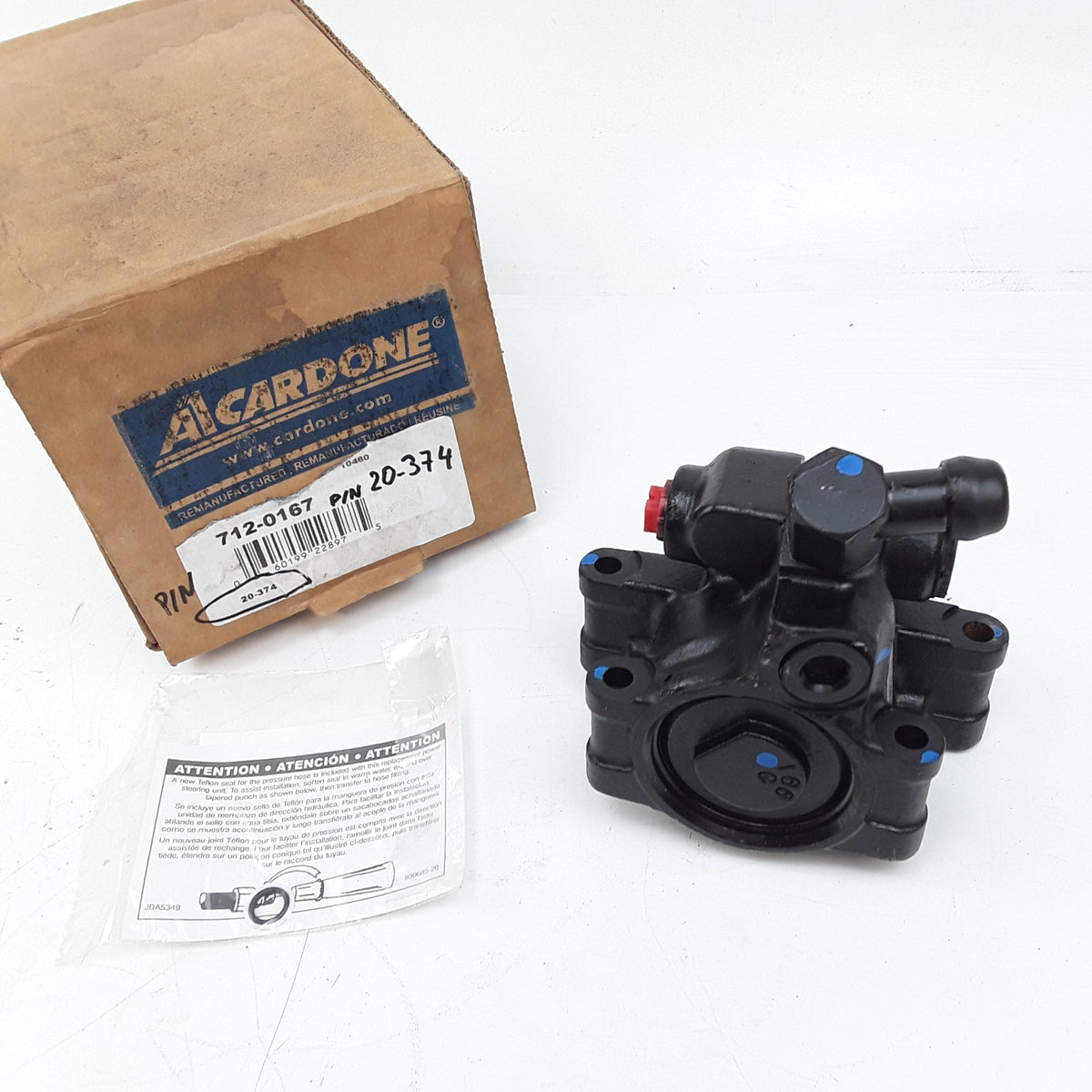 Cardone 20-374 Power Steering Pump Fits Lincoln Ford Mercury 2008 2009 2010 2011