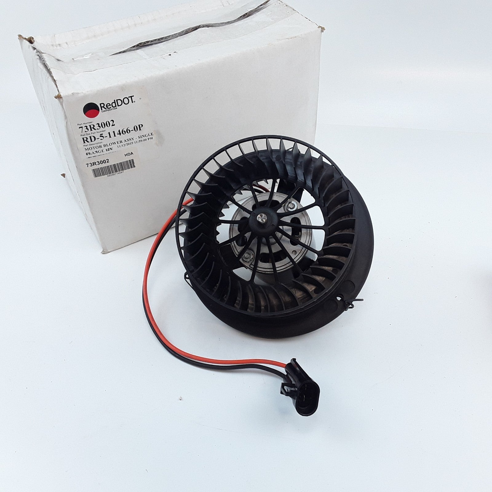 Single Flanged Blower Motor Fits Volvo Sterling Truck Freightliner (1989-2005)