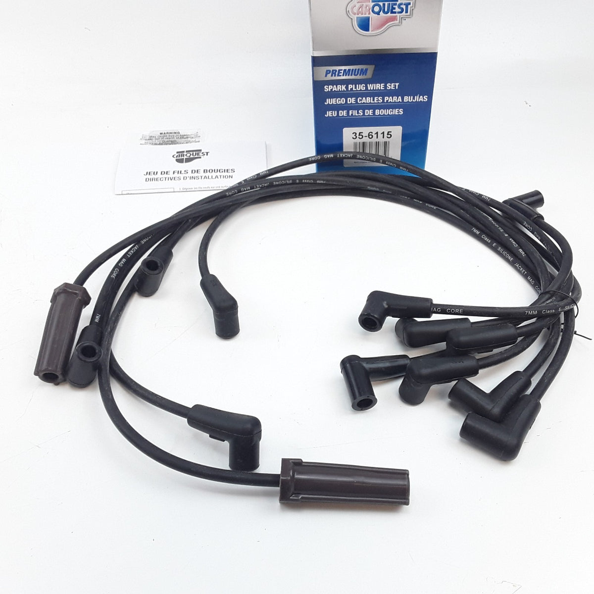 Spark Plug Wire Set Fits Chevrolet Caprice Commercial Chassis (1992) 4.3L-V6