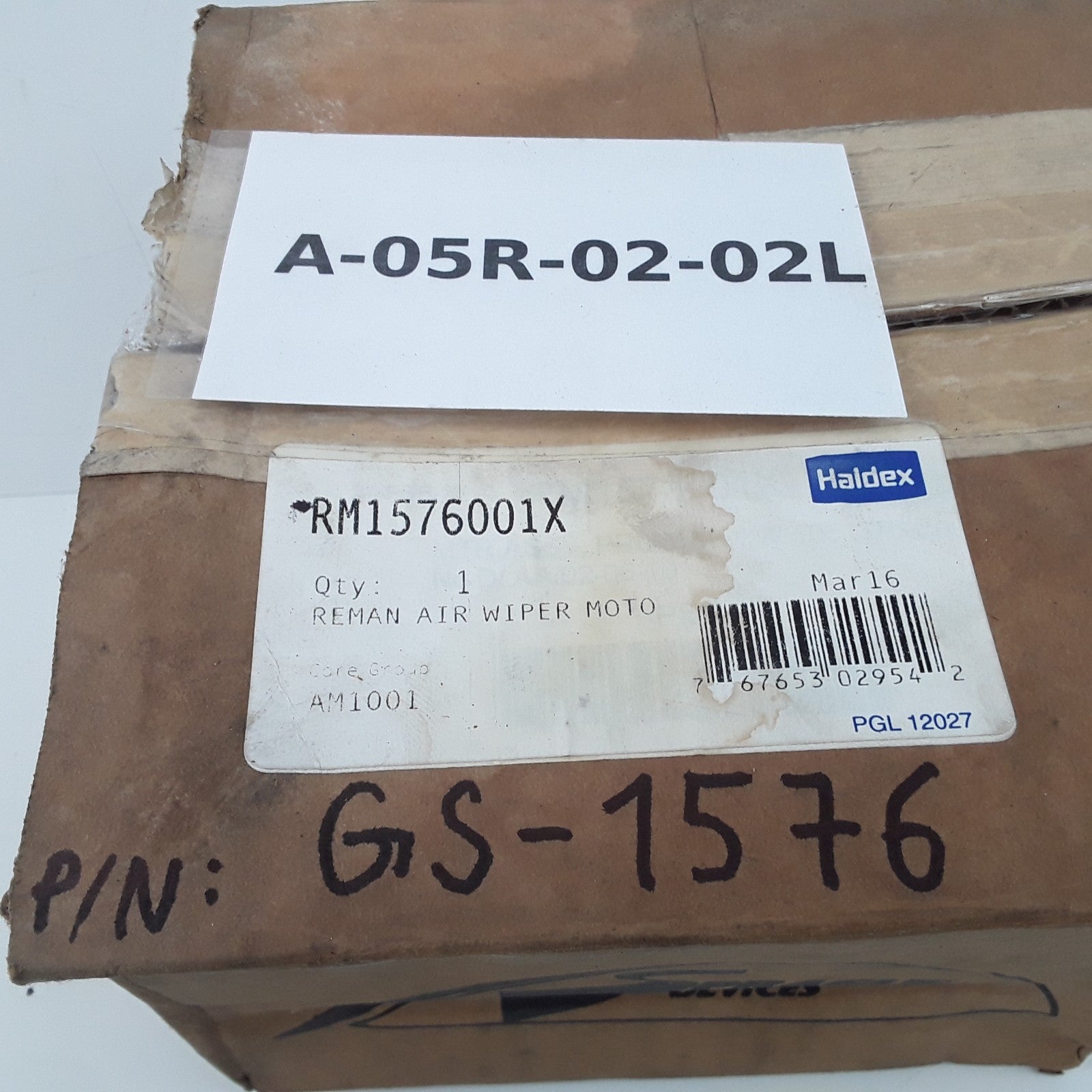 GS-1576 Haldex RM1576001X Air Wiper Motor For Heavy Duty Performance Car Trucks