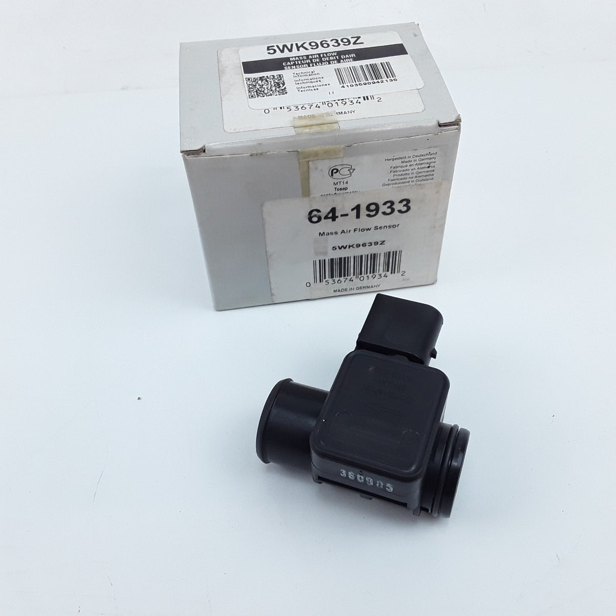 Mass Airflow Sensor Fits BMW M6 X3 X5 M5 525i 530i 330Ci 330i 325Ci (2003-2010)