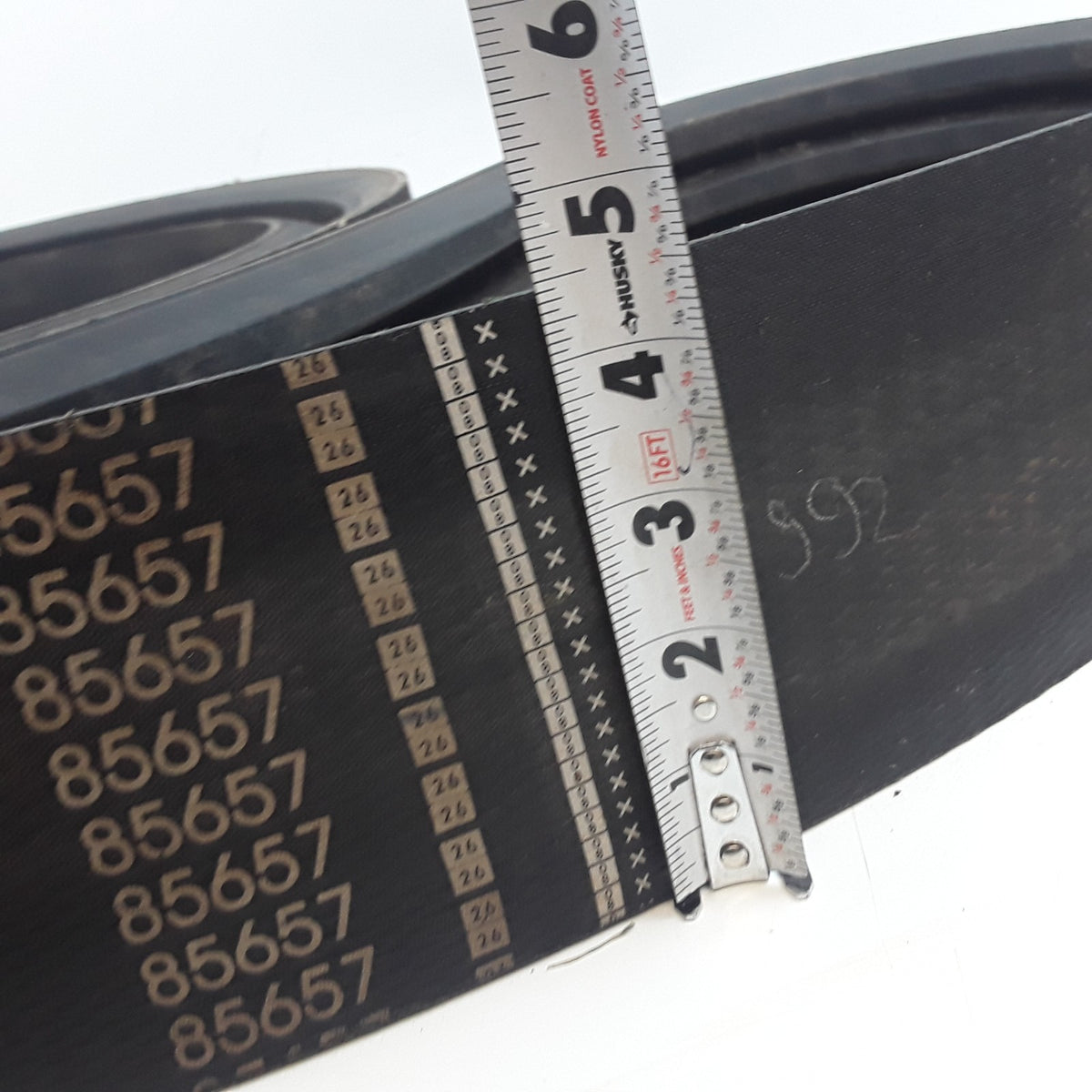 Optibelt Peterson 85657 Industrial Banded V-Belt 4-Ribbed 4.5" Width Heavy Duty