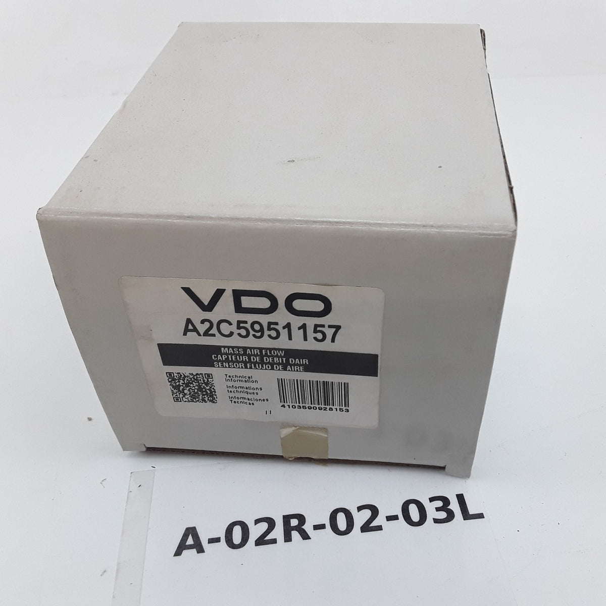 VDO A2C59511576 Mass Airflow Sensor Fits BMW X3 325Ci 325i Z4 (2003 2004-2006)