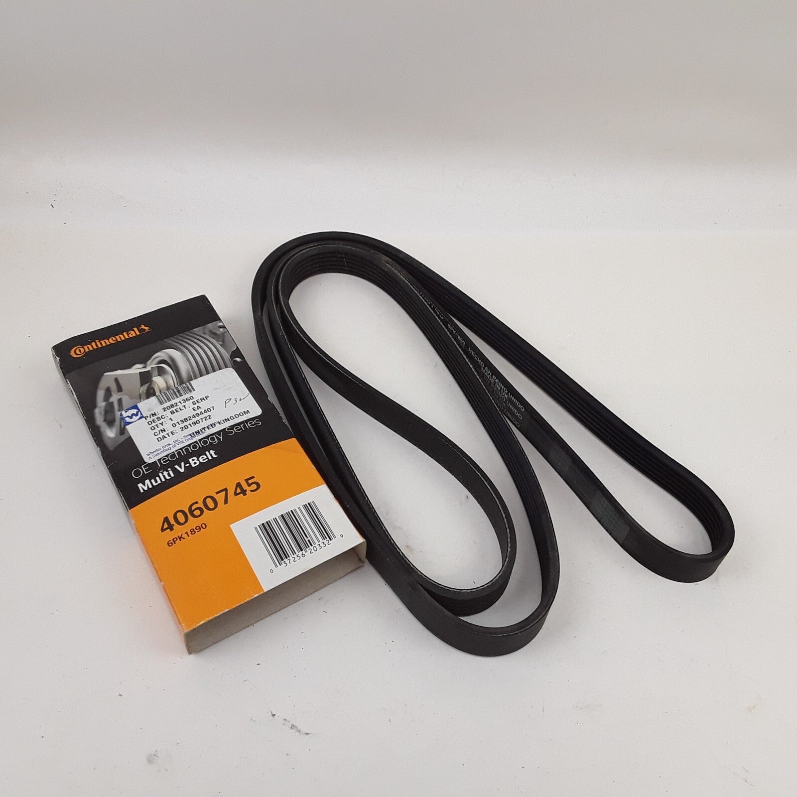 Automotive Serpentine Belt-Multi-V Fits Daewoo Leganza 1999-01 GMC Sonoma 98-03