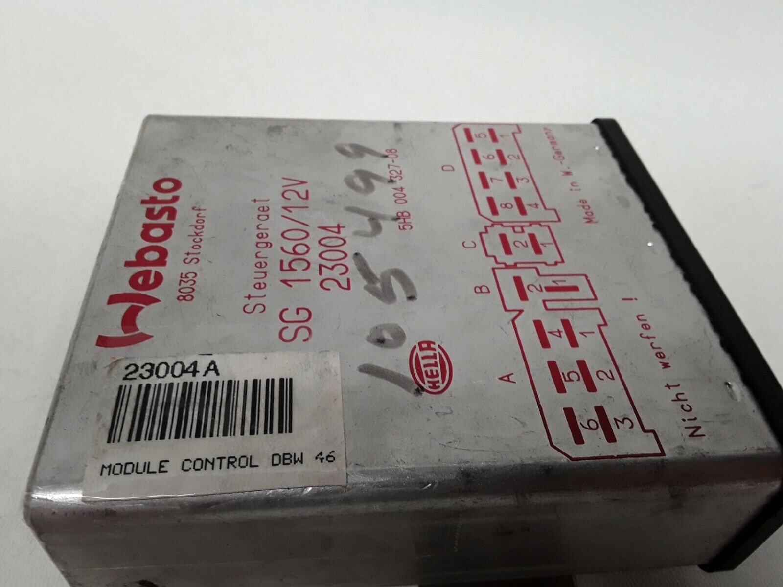 Module WEBASTO BBW46/DBW46 12V Control Unit SG 1560 23004/1319993 NEW - HotCarParts