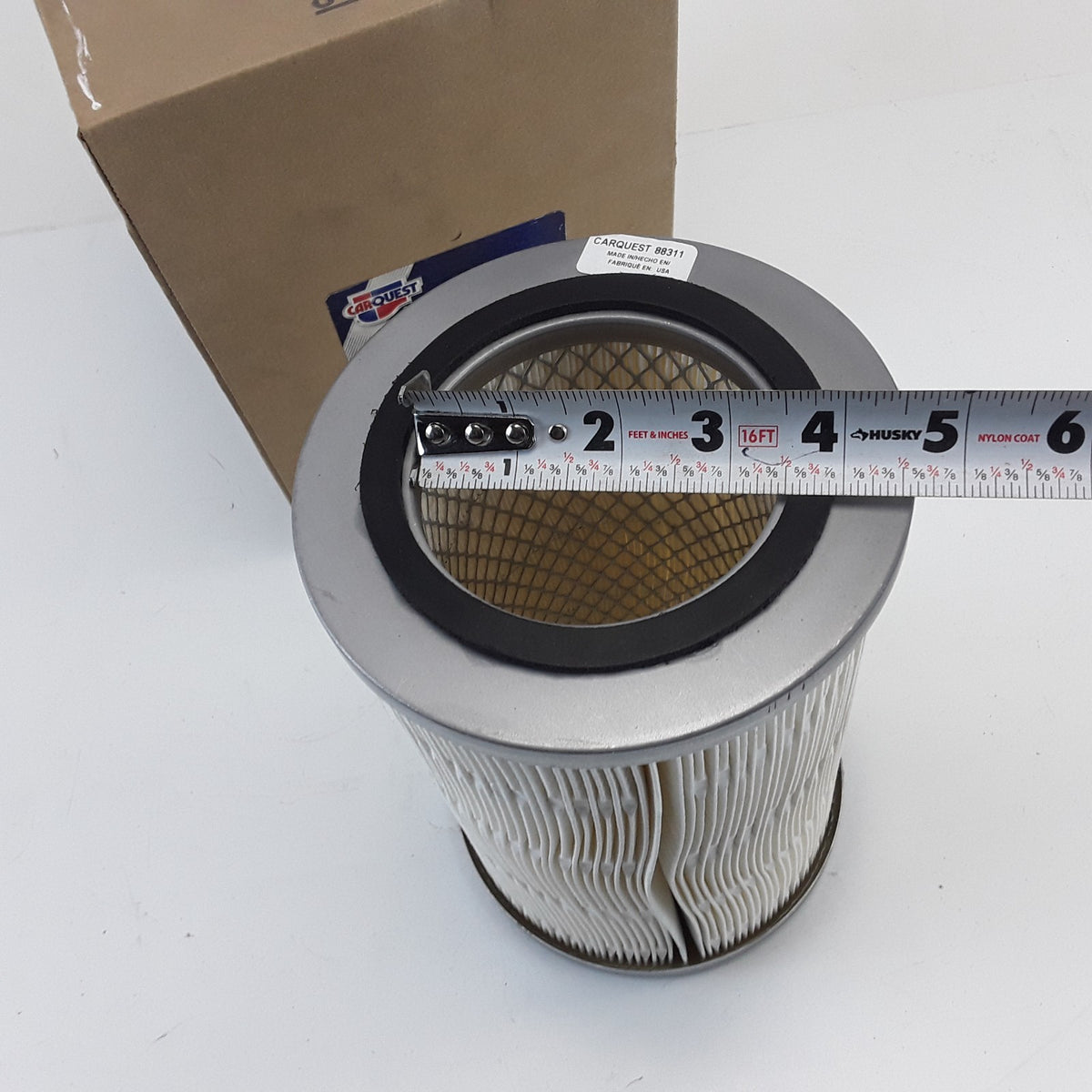Carquest 88311 Engine Air Filter Replaces PA2906 ARM1541 46311 FC628 88311 1415A