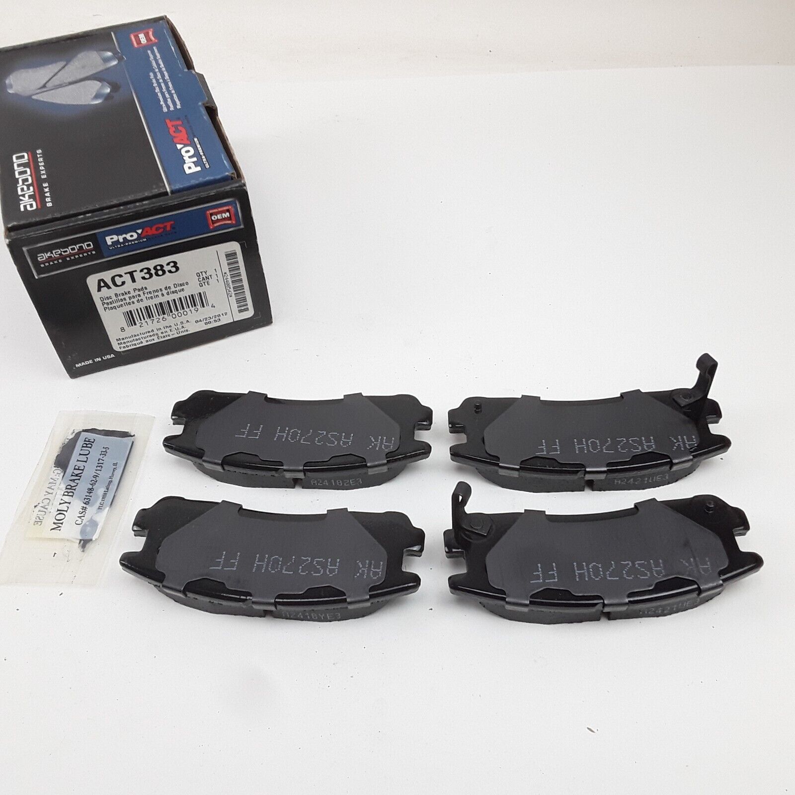 Rear Disc Brake Pad Set Fits Dodge Avenger,Chrysler Sebring,Dodge Stratus &More