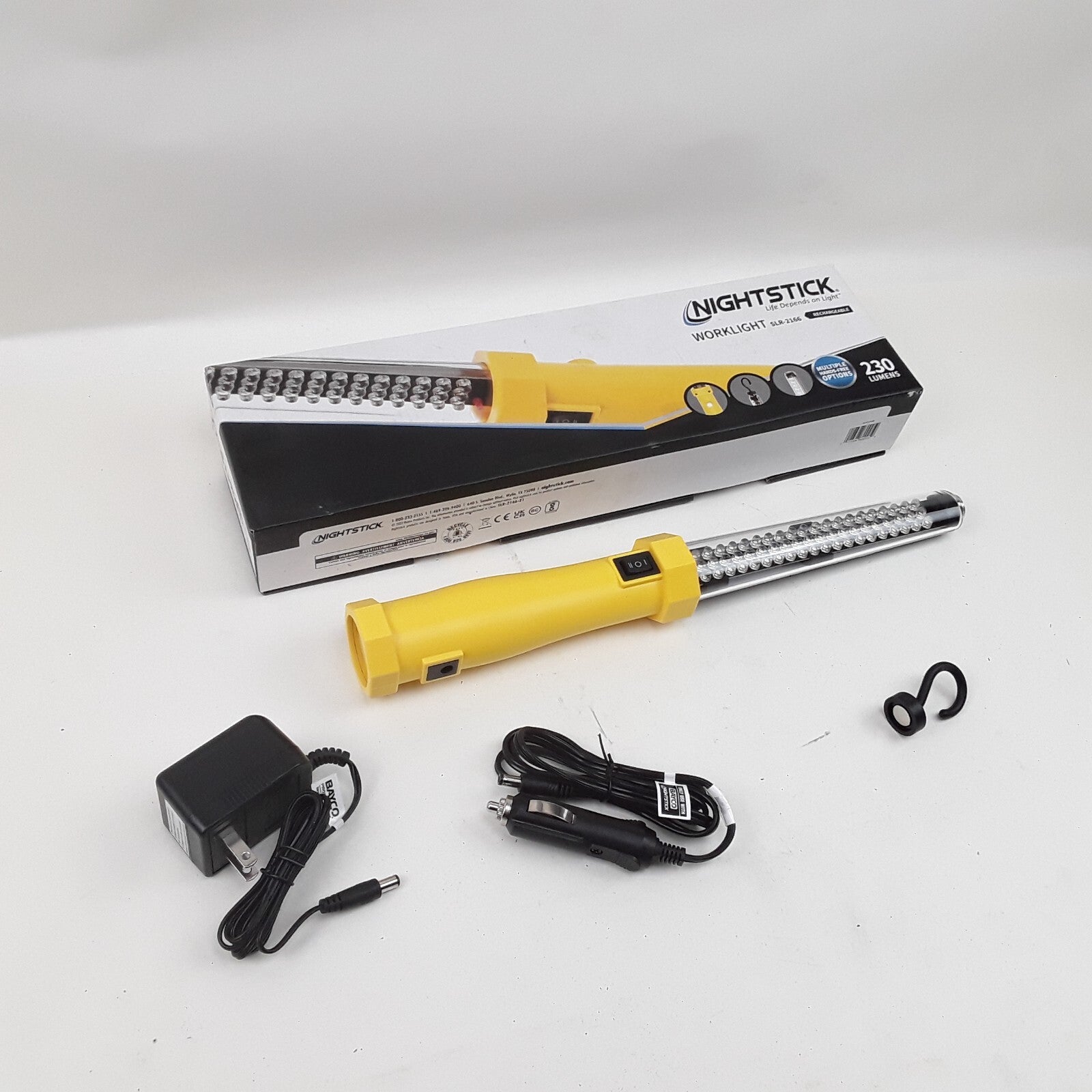 Nightstick SLR-2166 Multi-Purpose Work Light 230 Lumens Floodlight Rechargeable
