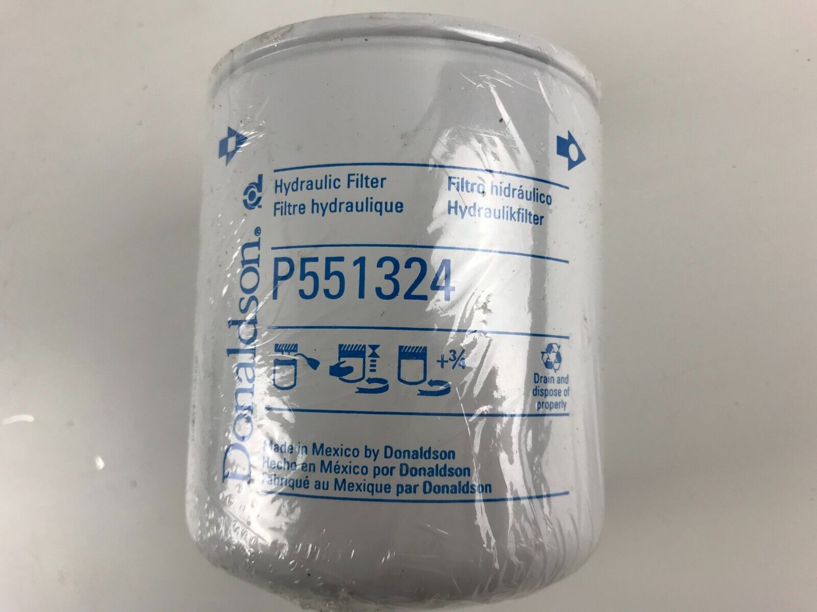 GENUINE OEM Donaldson P551324 Hydraulic Filter ( SN40748 4T7948 ) FAST SHIPPING - HotCarParts