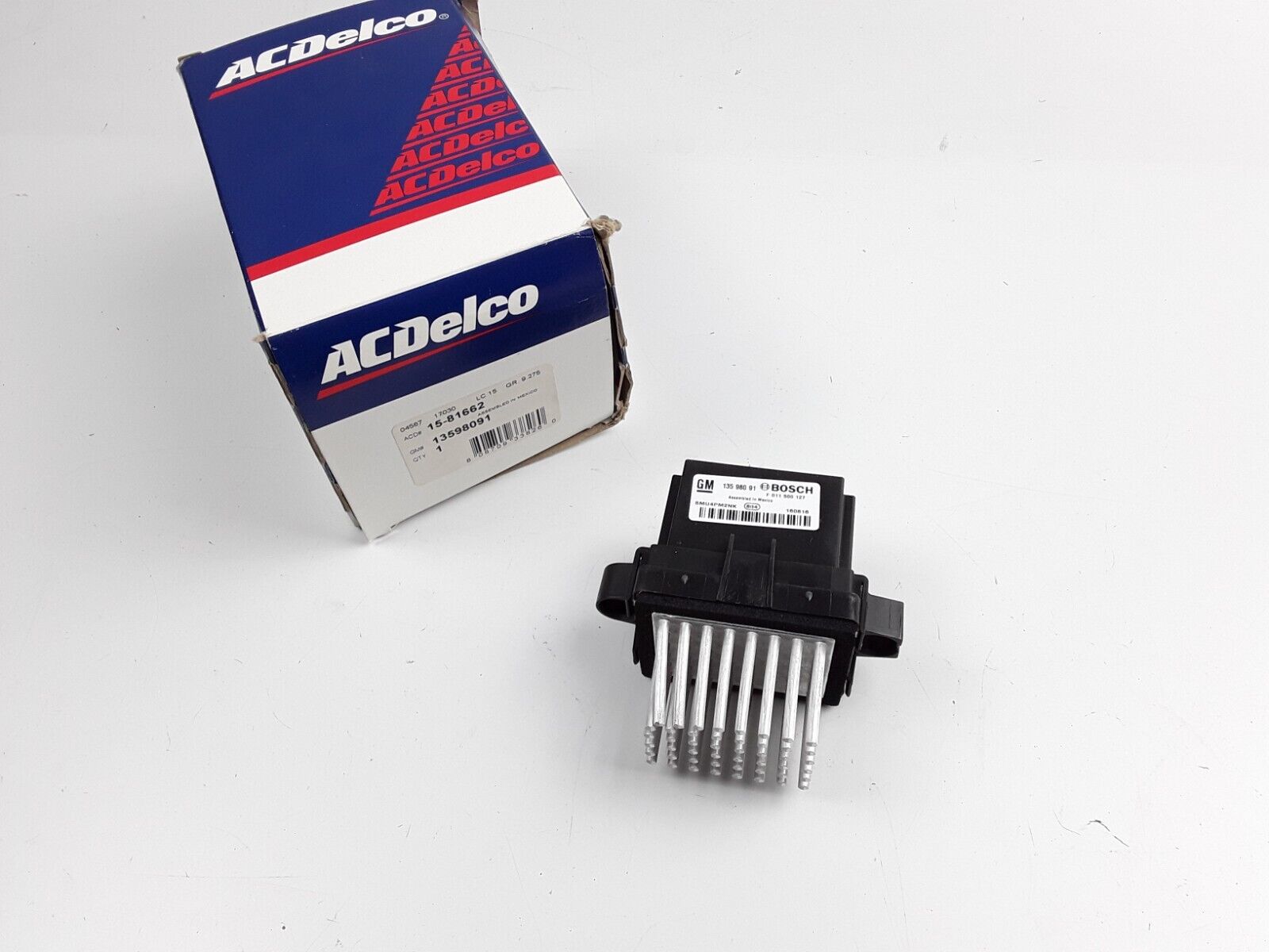 HVAC Blower Motor Control Module 15-81662 / 13598091 fits Buick Encore 2017-2018 - HotCarParts