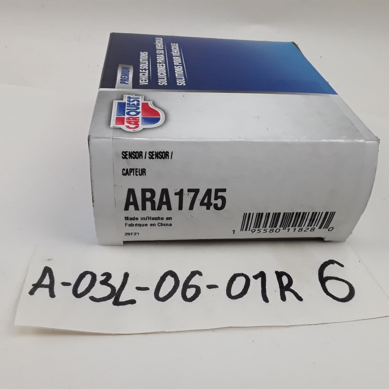 Carquest ARA1745 ABS Speed Sensor Fits Nissan Sentra (2007 2008 2009 2010-2012)