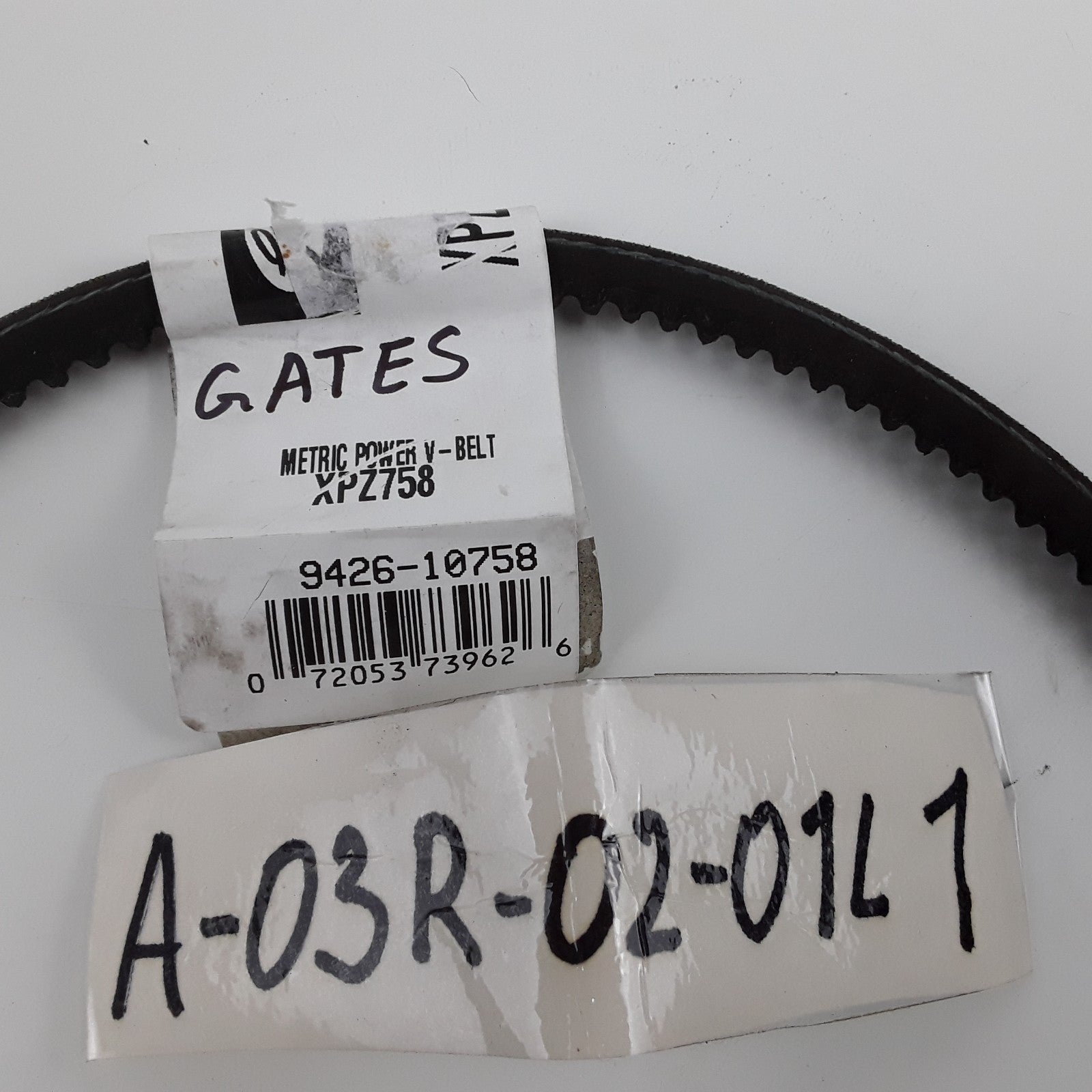 Gates XPZ758 Metric Power V-Belt Heavy Duty High Performance