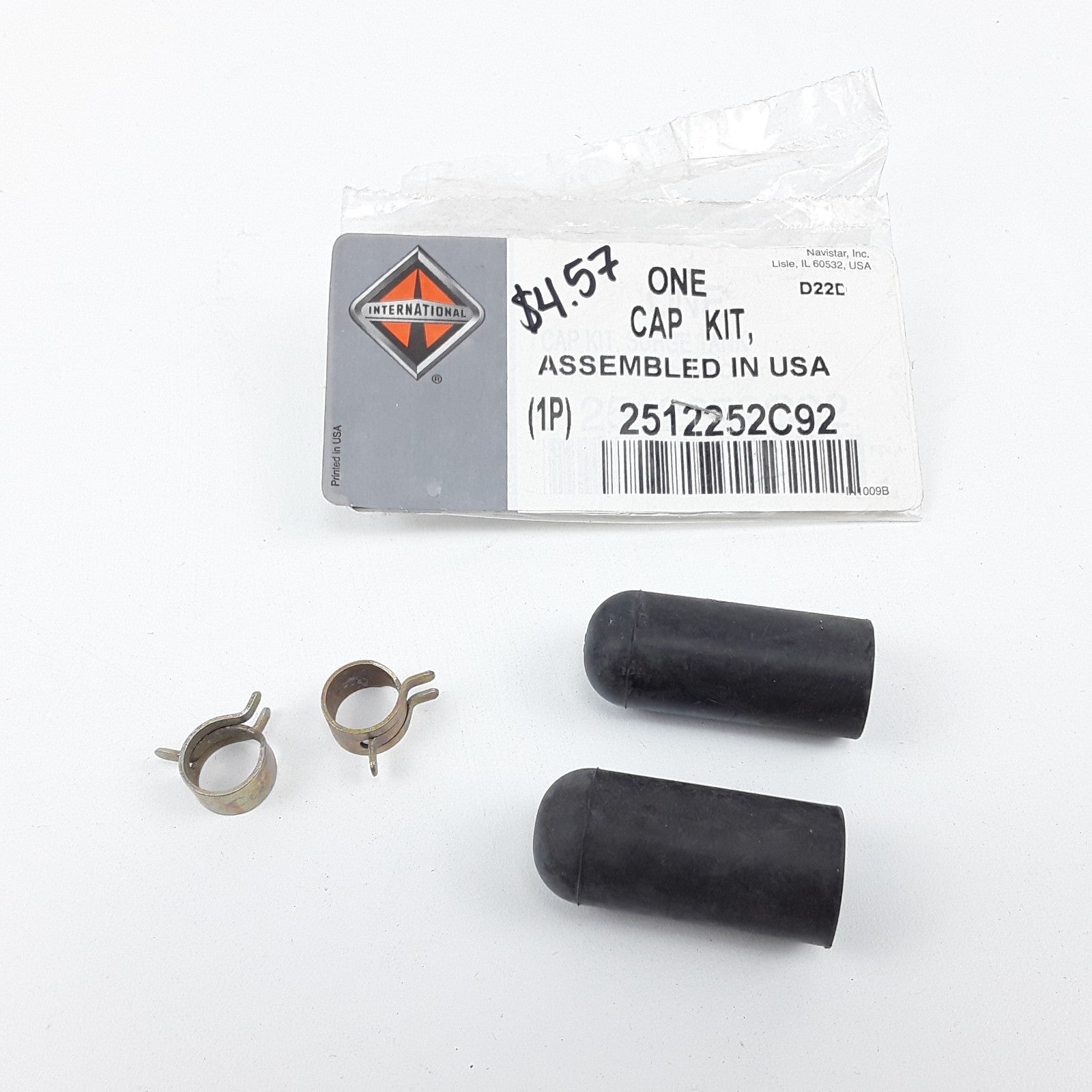 OEM International 2512252C92 Radiator Surge Tank Cap Kit For Navistar Trucks