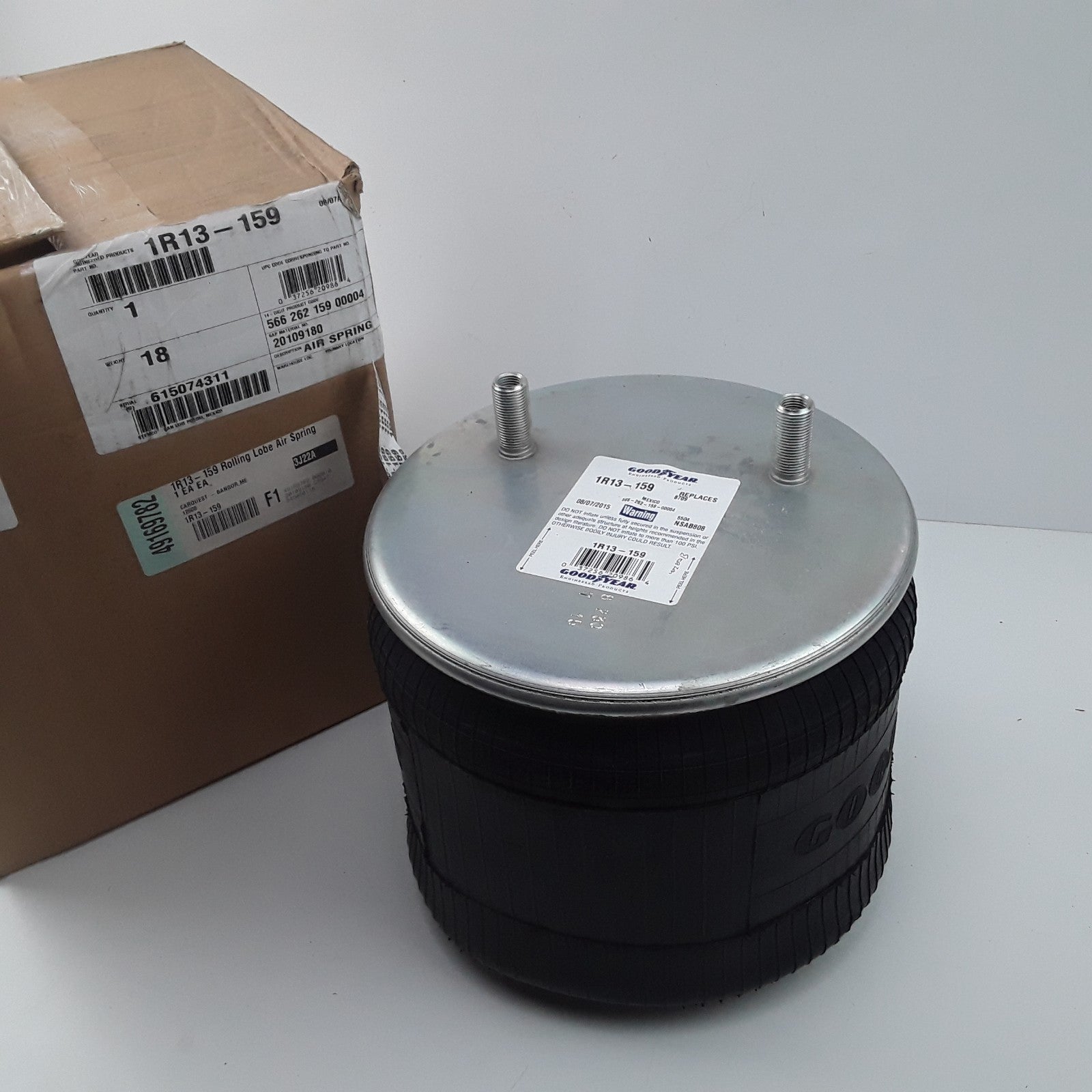 Goodyear 1R13-159 Cushion Rolling Lobe Air Springs Heavy Duty High Performance